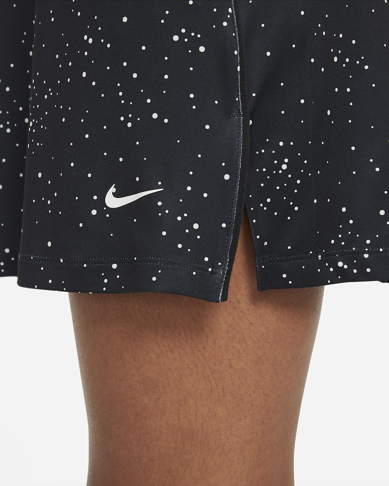 black nike golf skirt