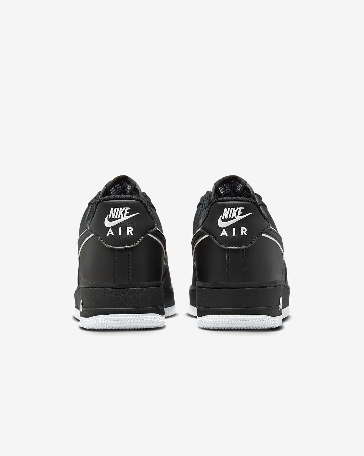 Nike Air Force 1 07 Sneaker Mens Black White