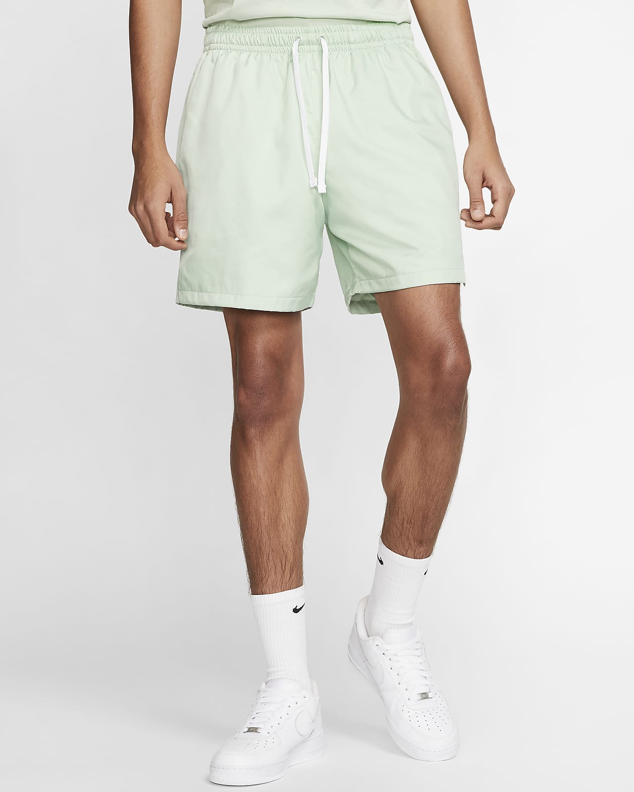 nike woven logo shorts