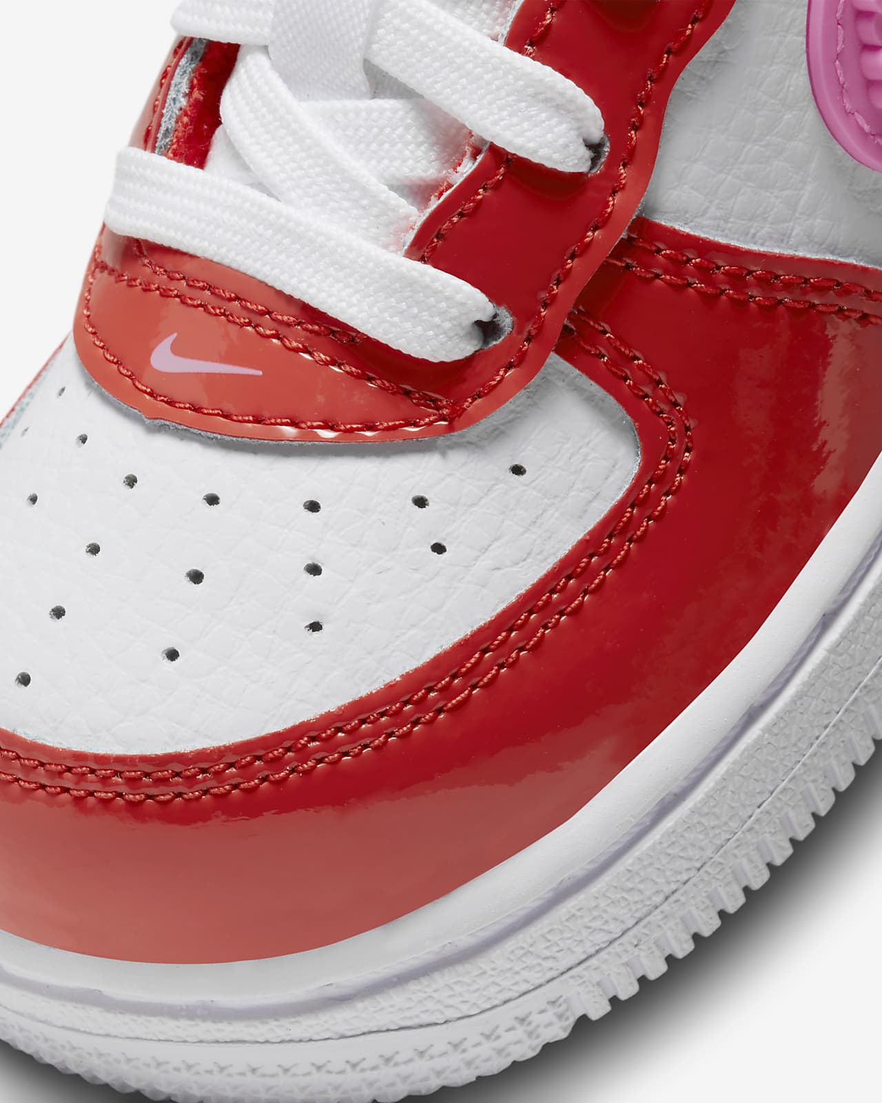 Nike Toddler Force 1 LV8 in Red | Size 4C | FD1033-600