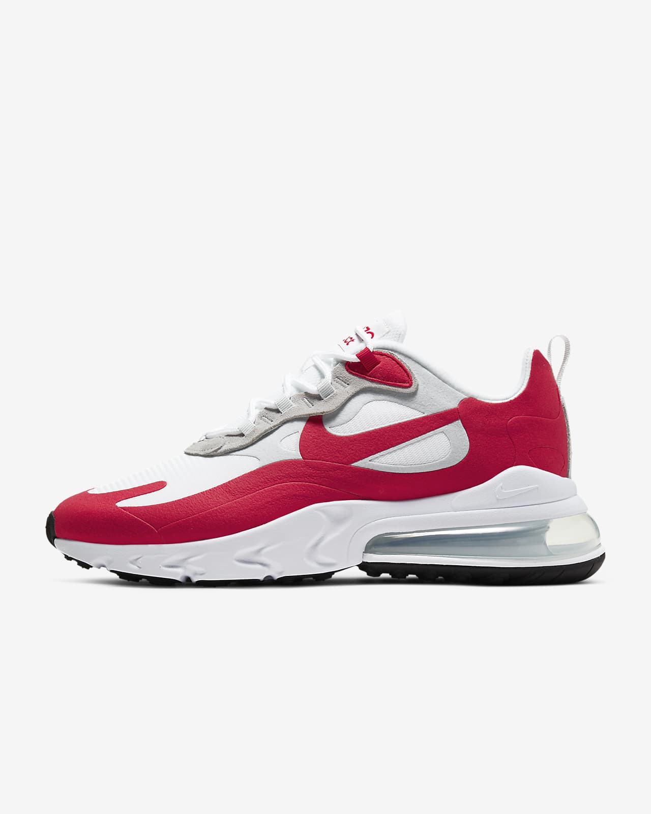 men's nike red and white shoes