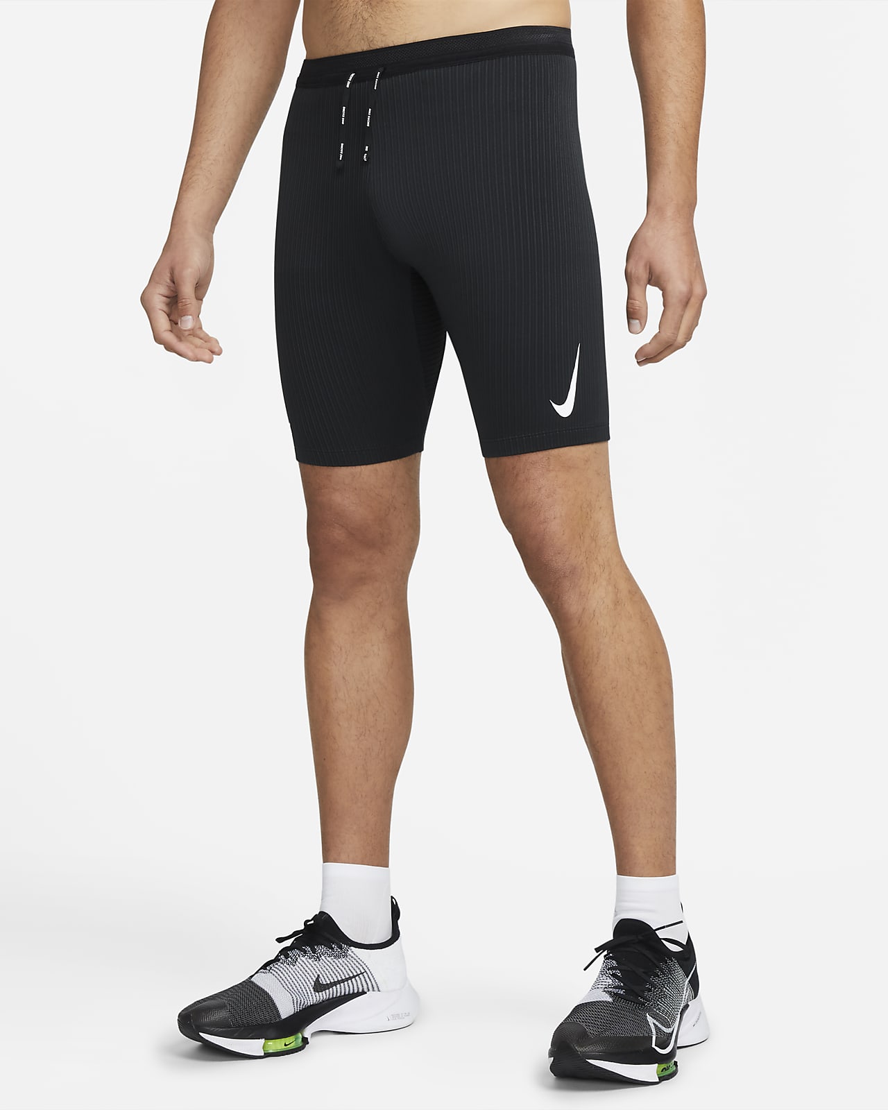 Nike Dri-FIT ADV AeroSwift Yarım Boy Erkek Yarış Taytı