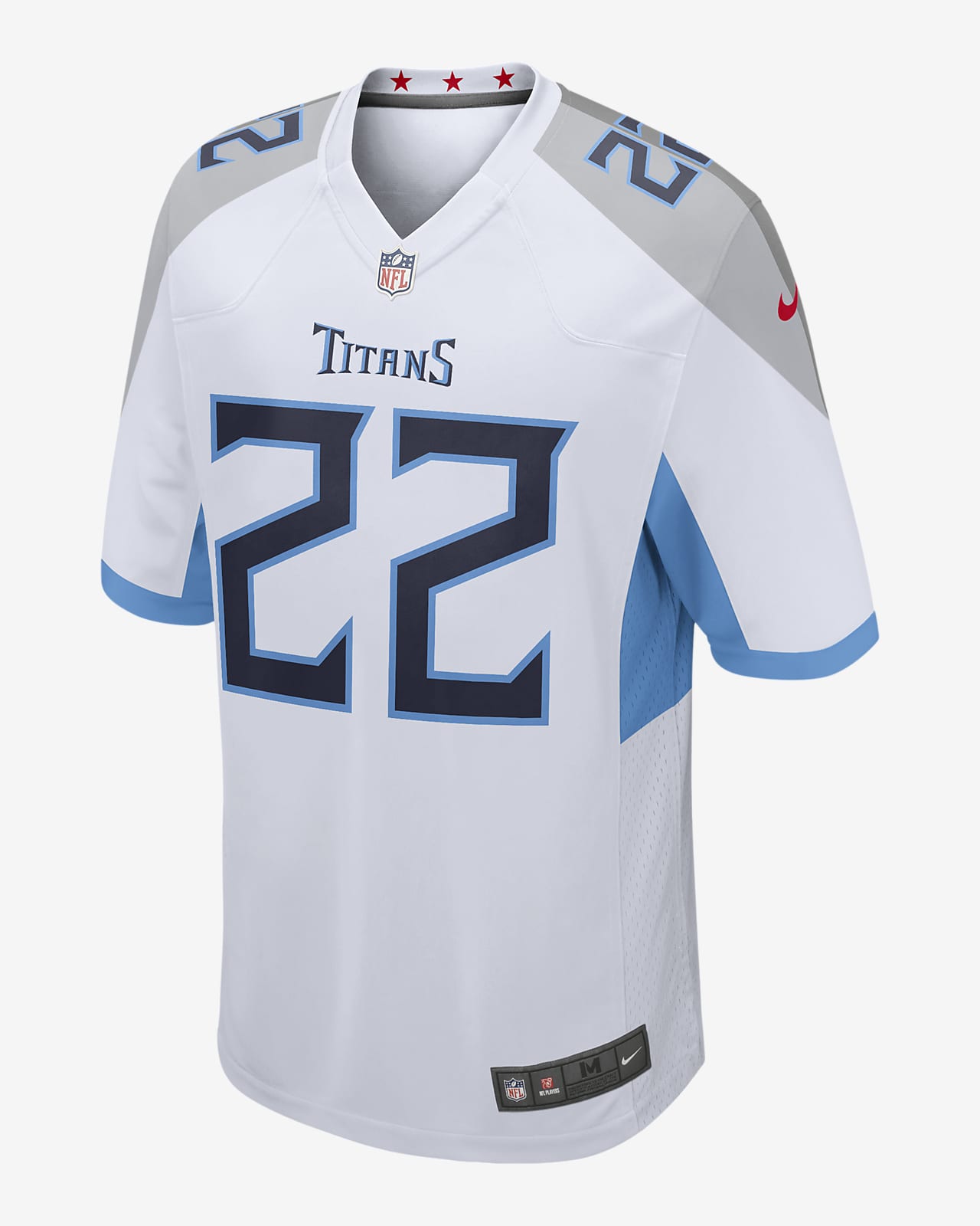 Men's Nike Derrick Henry White Tennessee Titans Player Game Jersey Size: Large