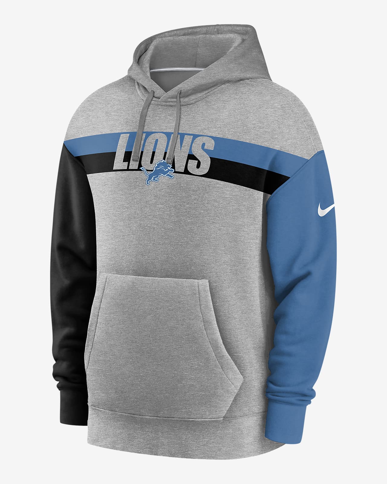 Nike Wordmark (NFL Lions) Men's Hoodie 