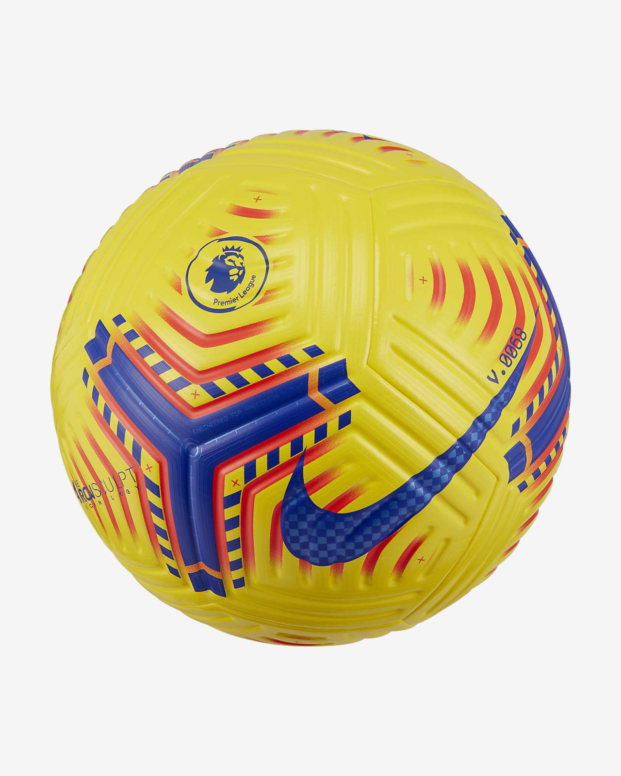 blue nike soccer ball