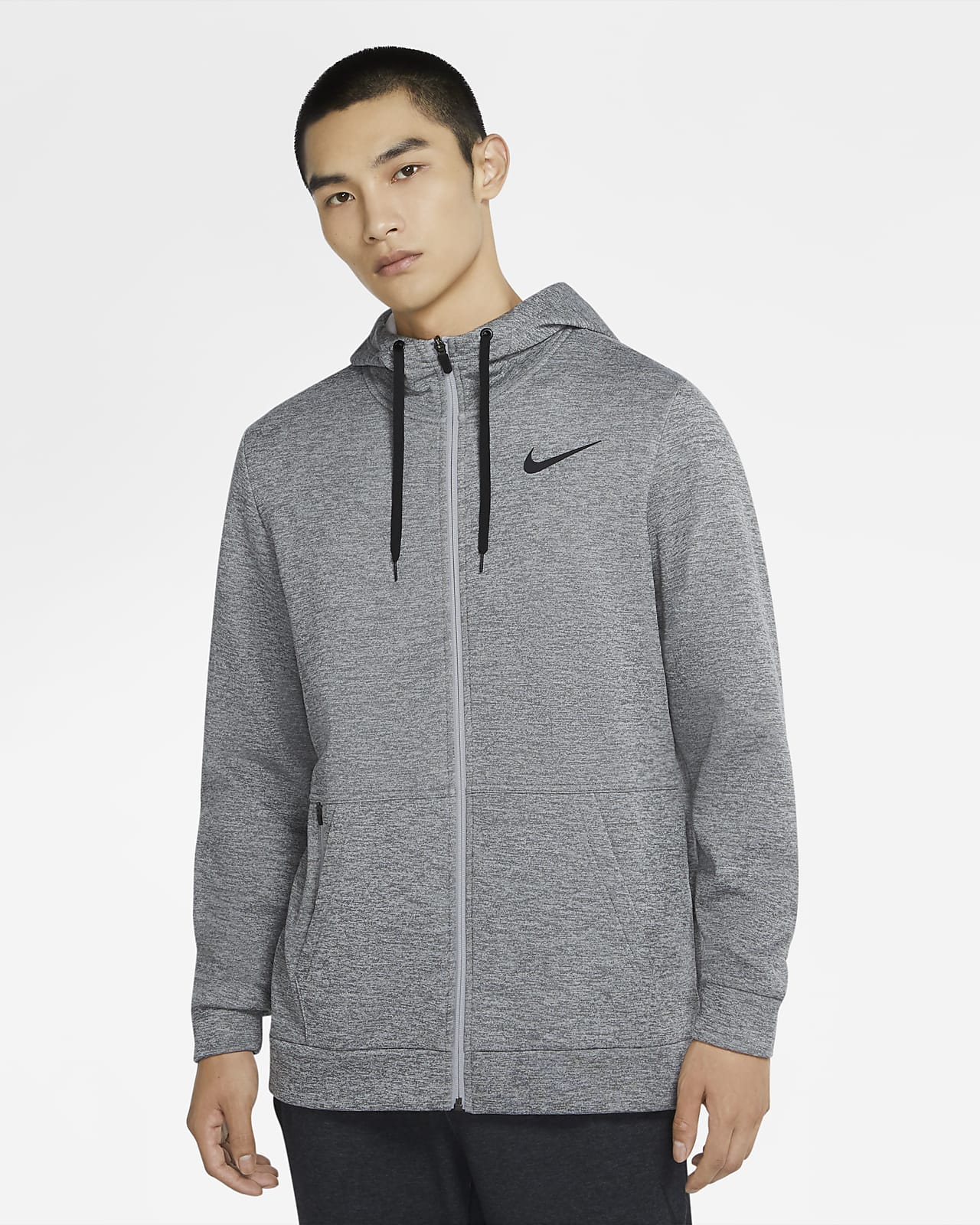 nike therma training full zip hoodie