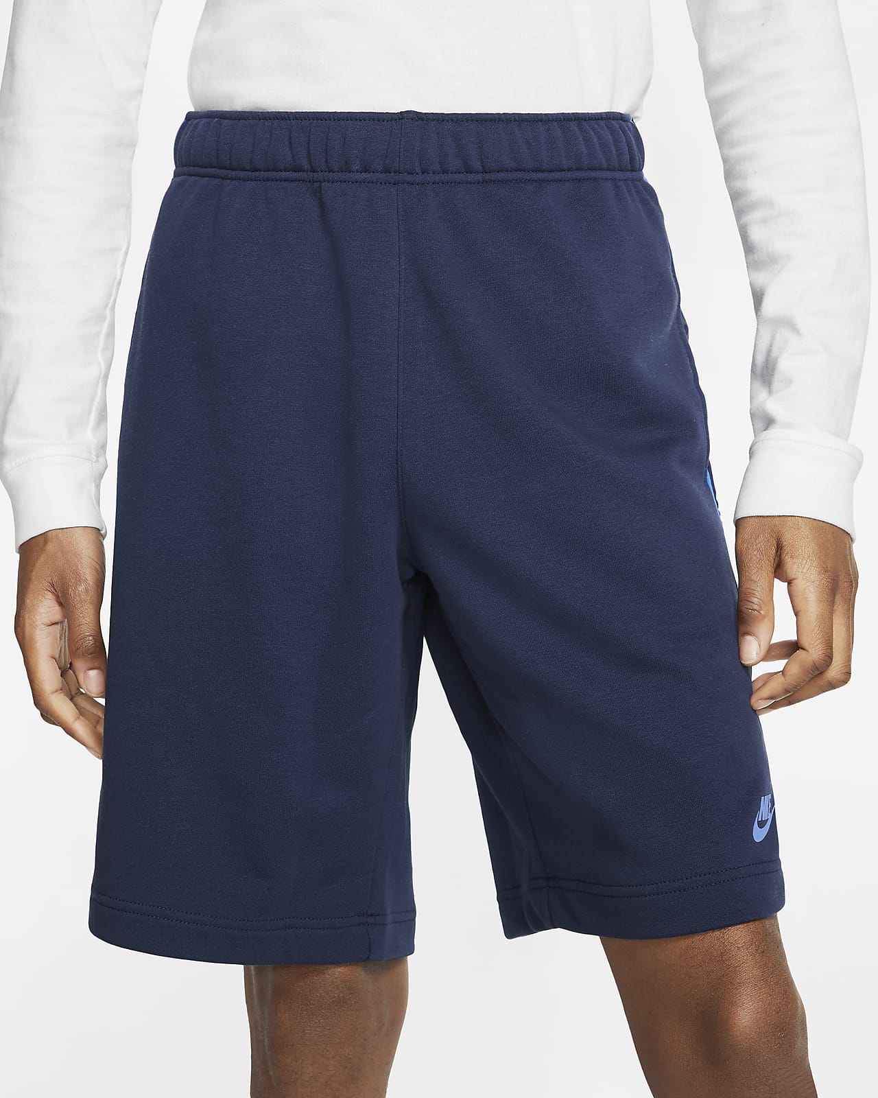nike french terry shorts