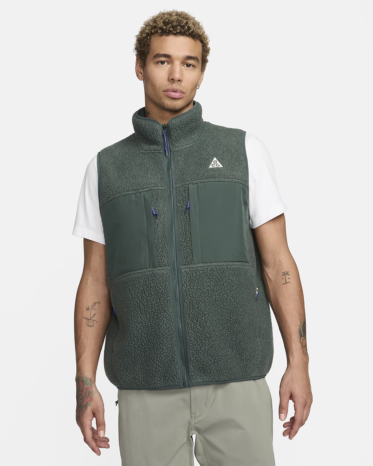 Nike acg sales fleece gilet