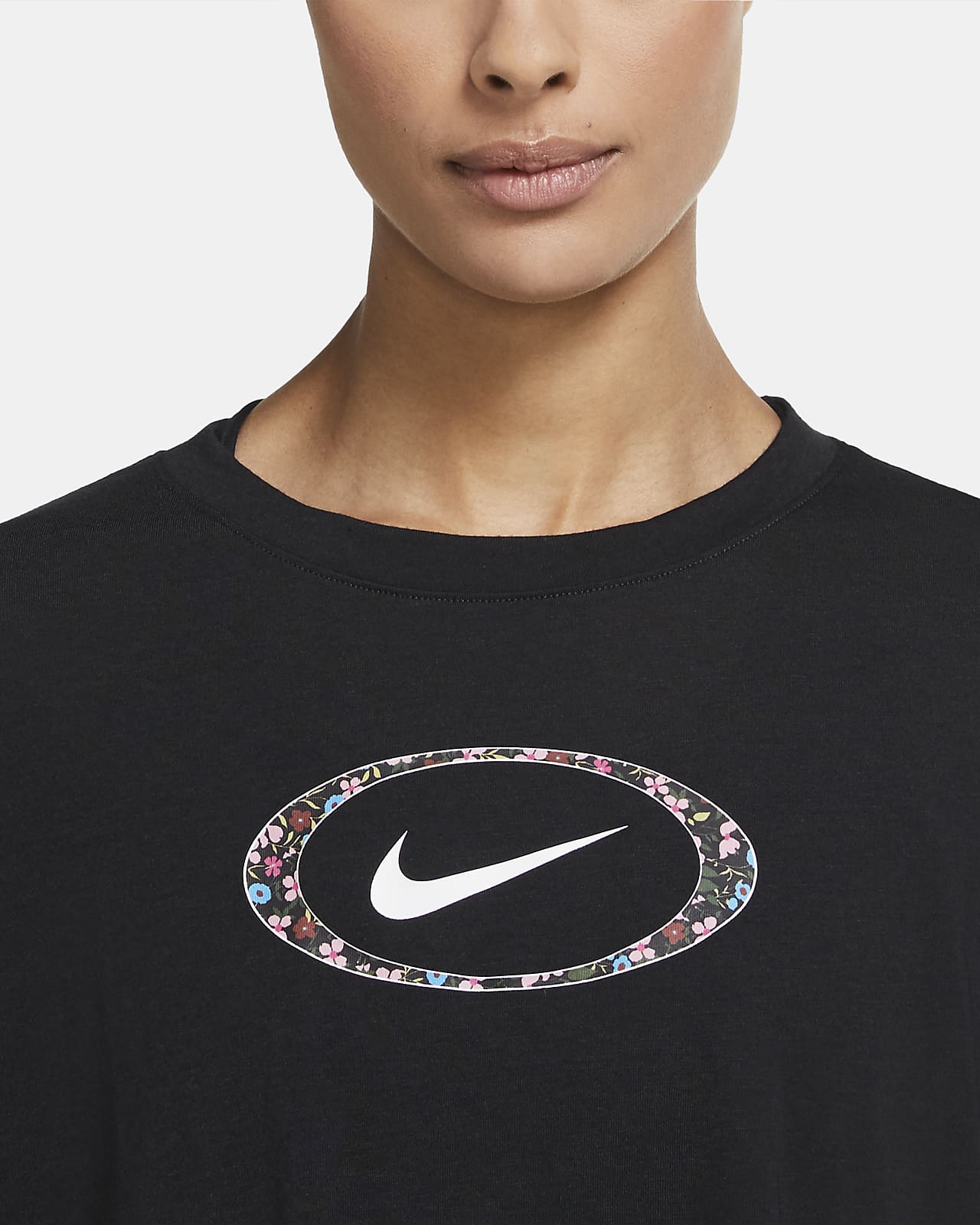 nike training crop top