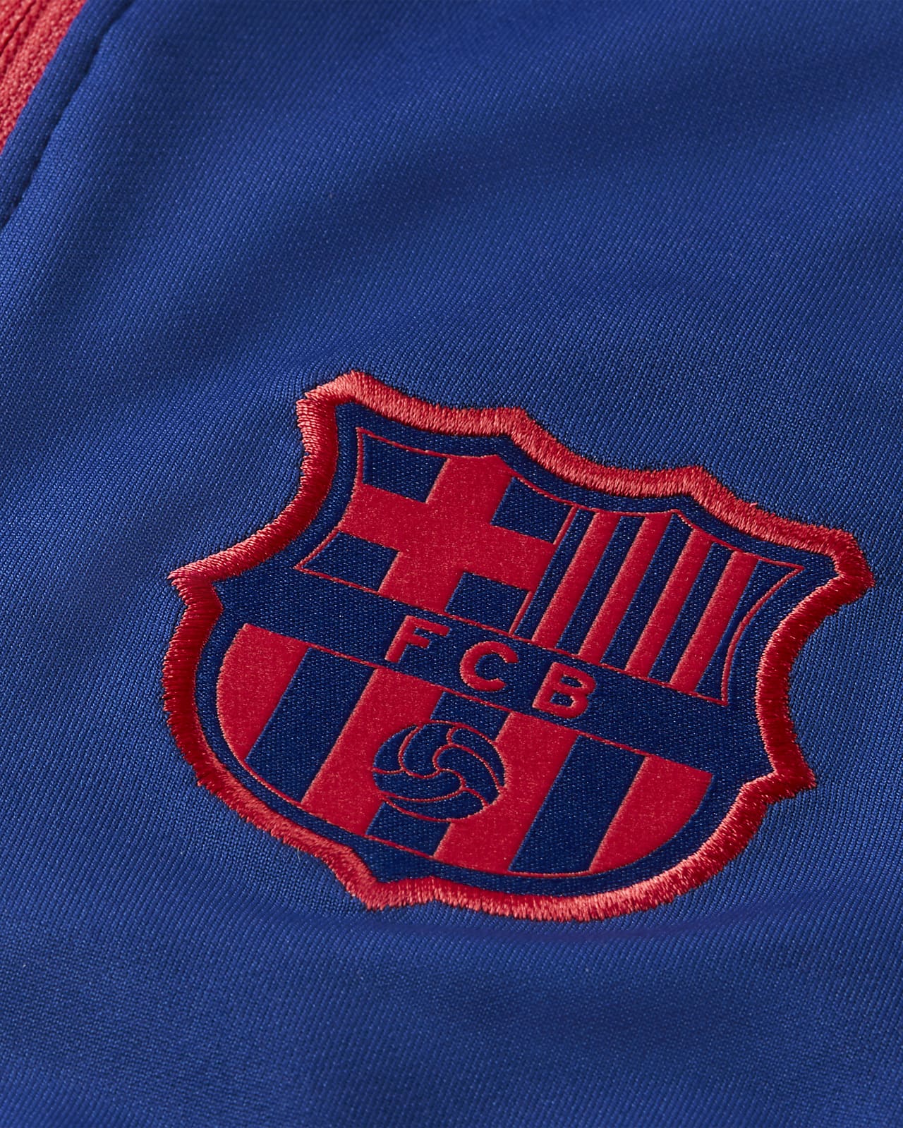 F C Barcelona Strike Men S Long Sleeve Football Drill Top Nike Ae