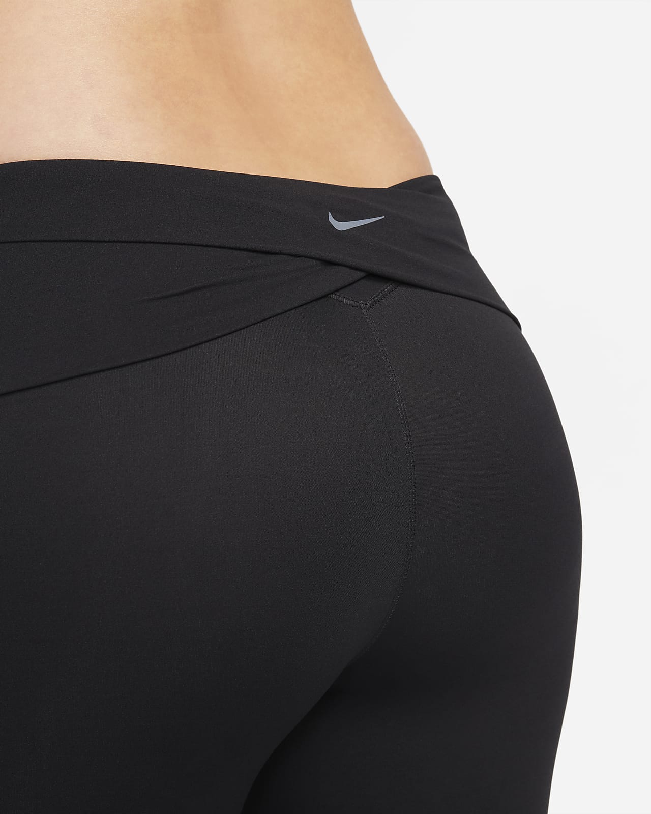 Nike One Maternity Leggings High Waisted Pants Large Short