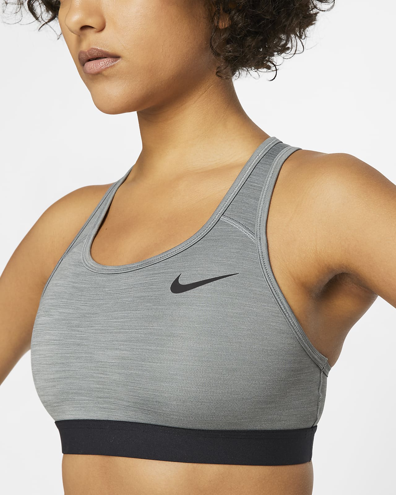 Nike Swoosh Women's Medium-Support Non-Padded Sports Bra.