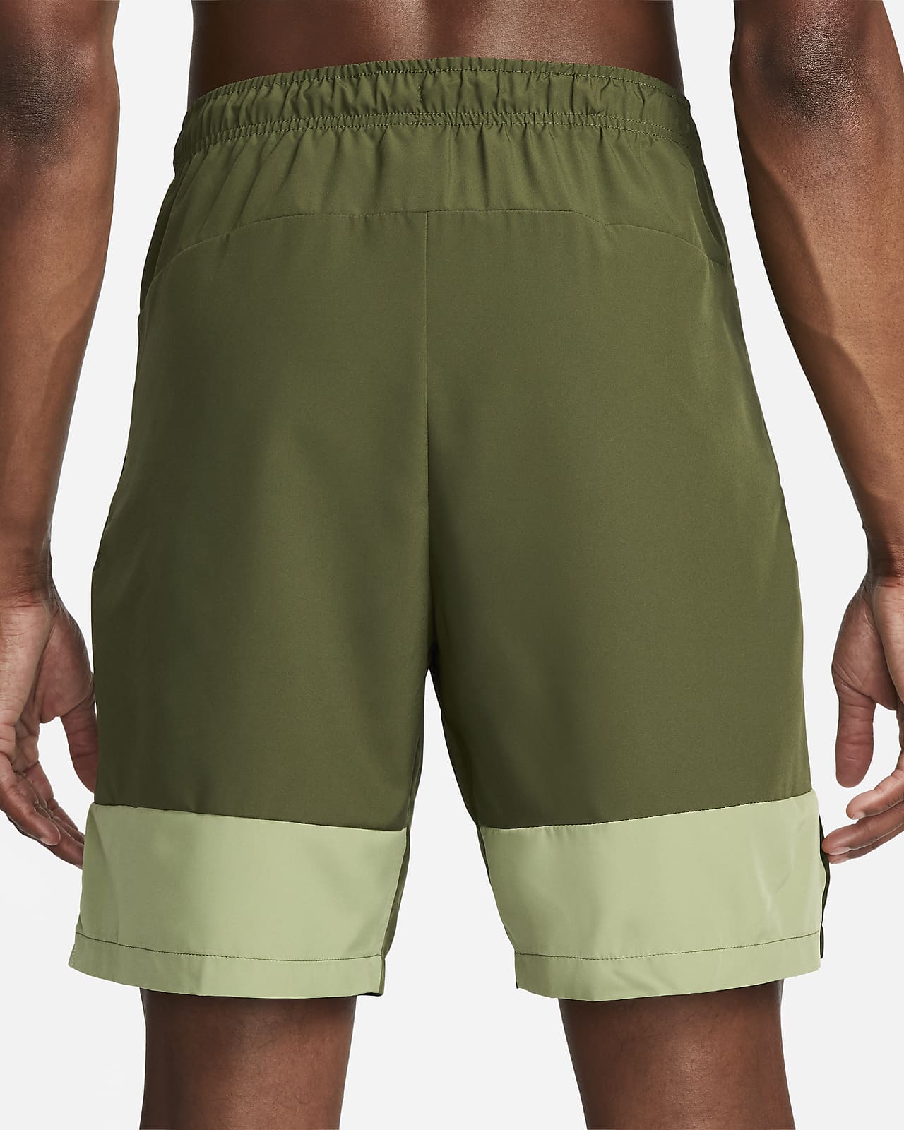 nike green dri fit shorts