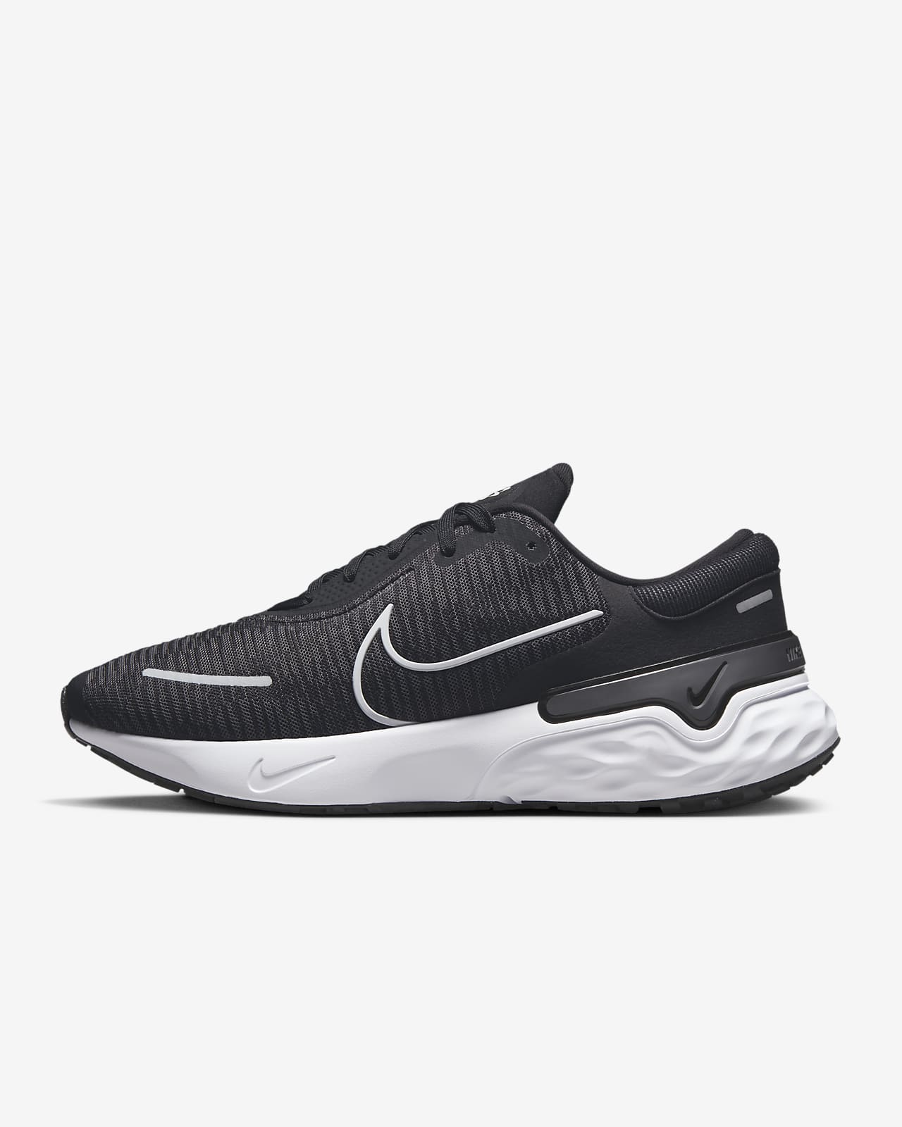 Nike Mens Air Max 90 Leather Running Shoes Black/Black 302519-001 Size 10 -  Walmart.com
