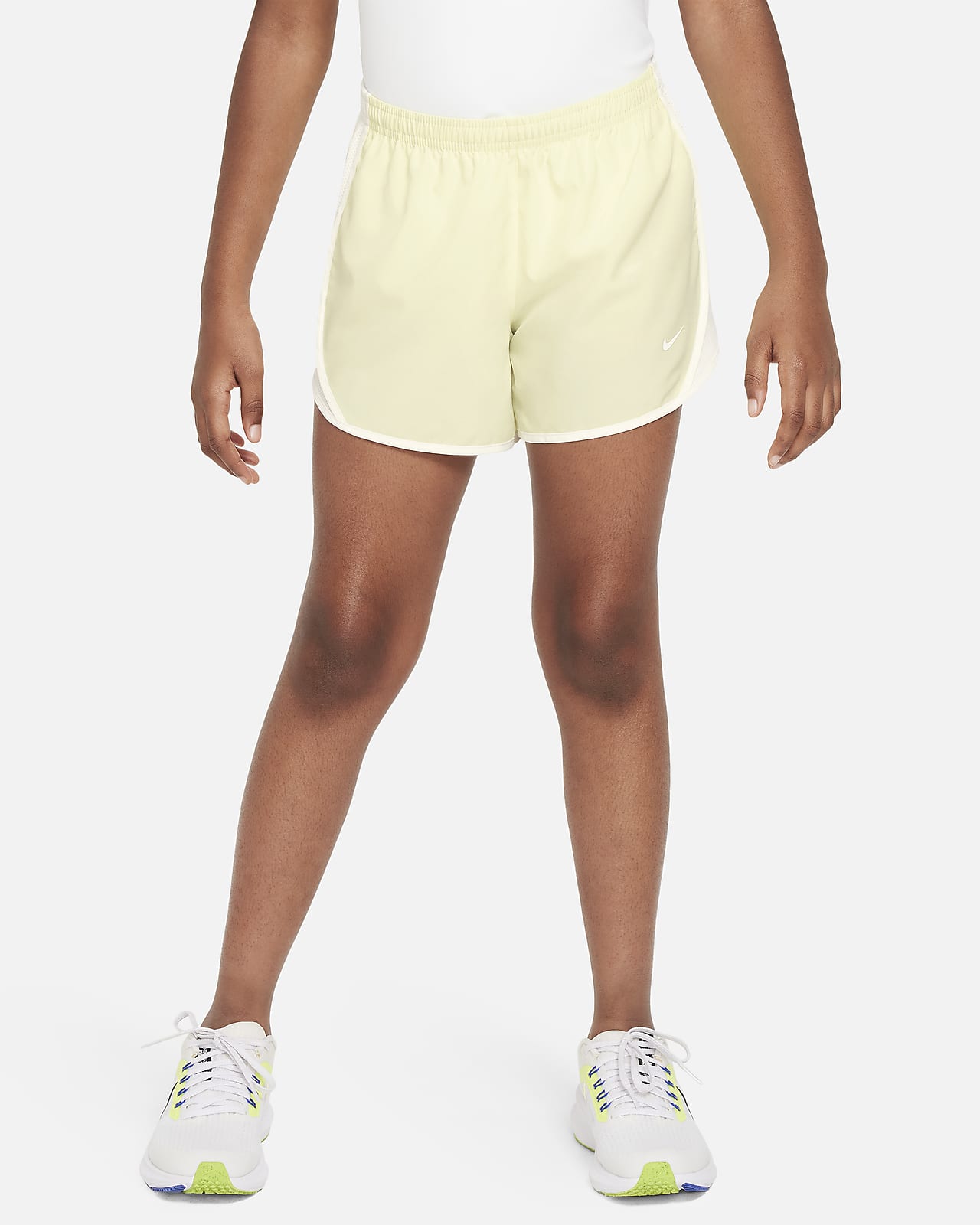 Nike Dry Girls Blue & Pink Dri-fit Running Track Athletic Shorts