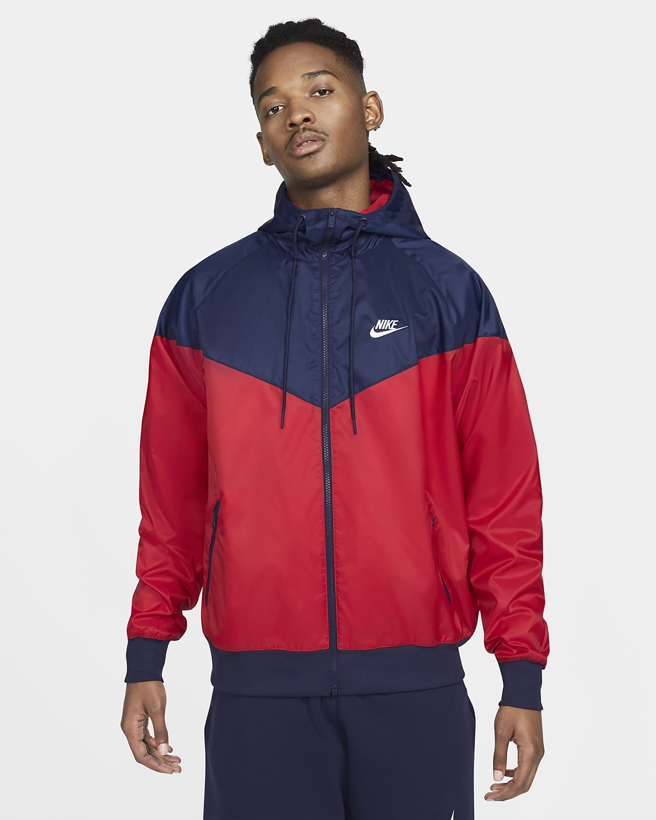 hooded windbreaker nike sportswear windrunner