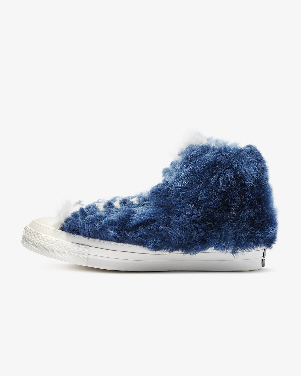 fuzzy converse shoes