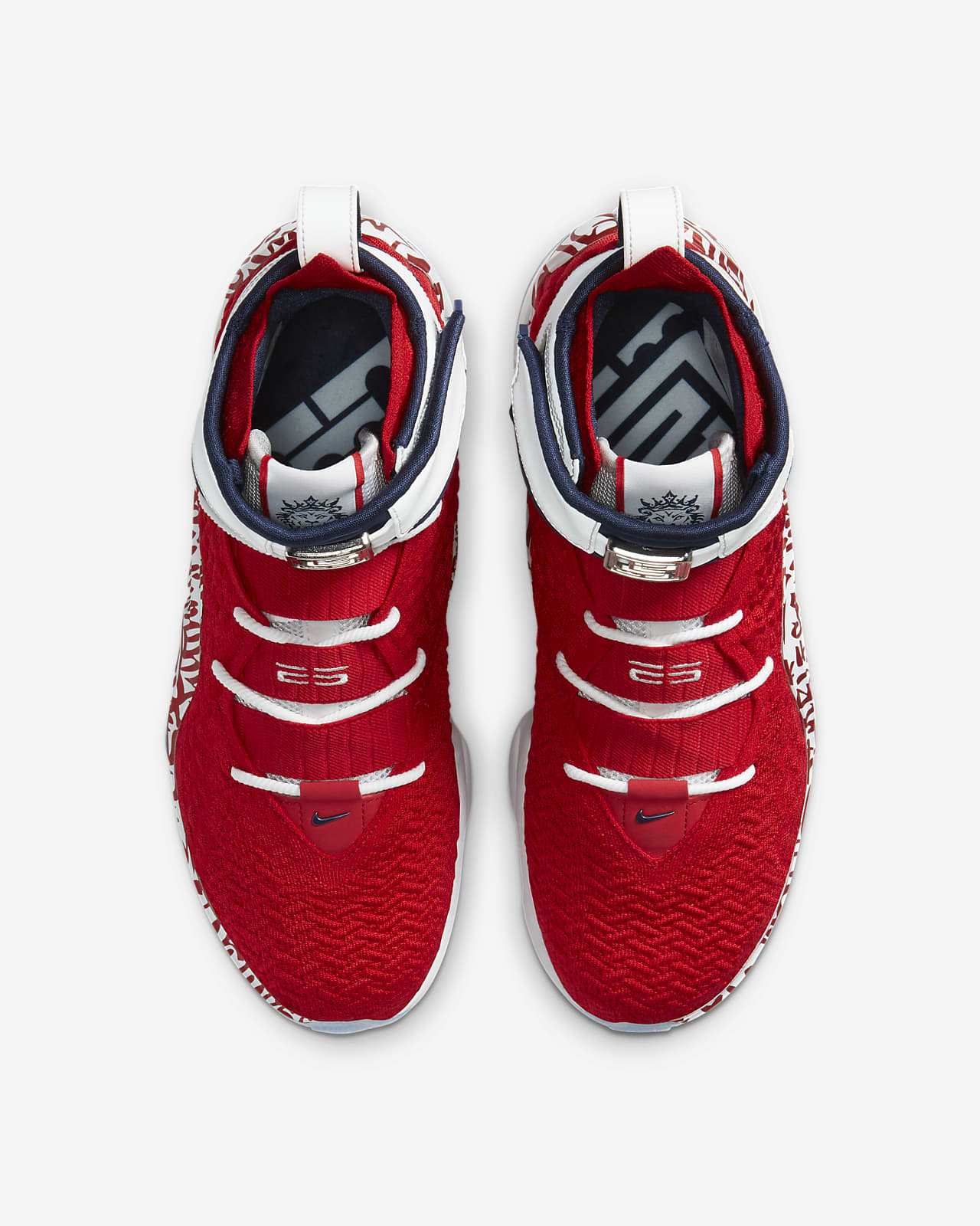 nike white and red basketball shoes