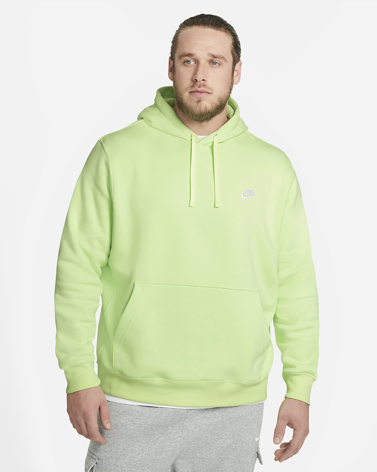 nike sportswear club fleece green