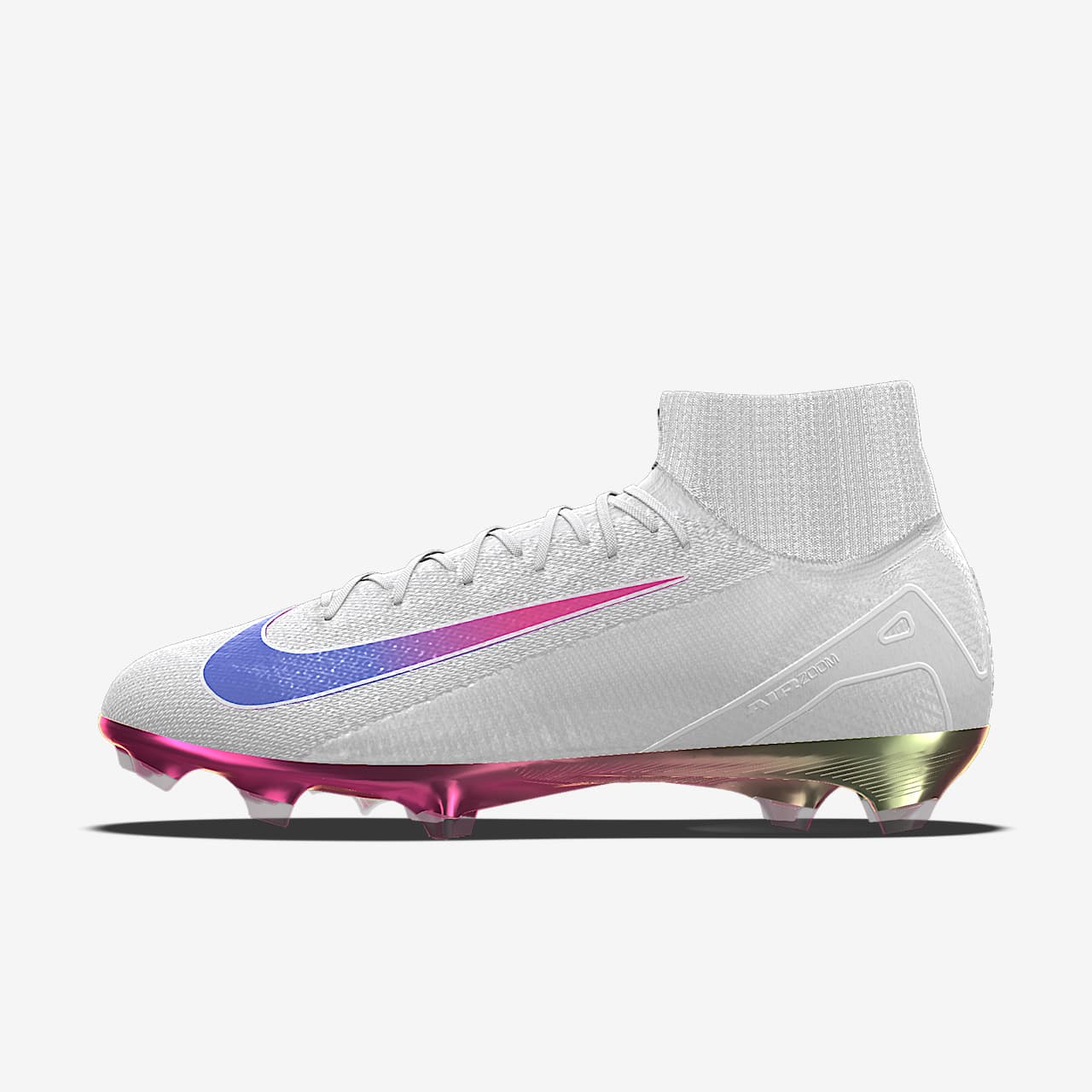 Chaussure de foot montante à crampons pour terrain sec personnalisable Nike Mercurial Superfly 10 Elite By You