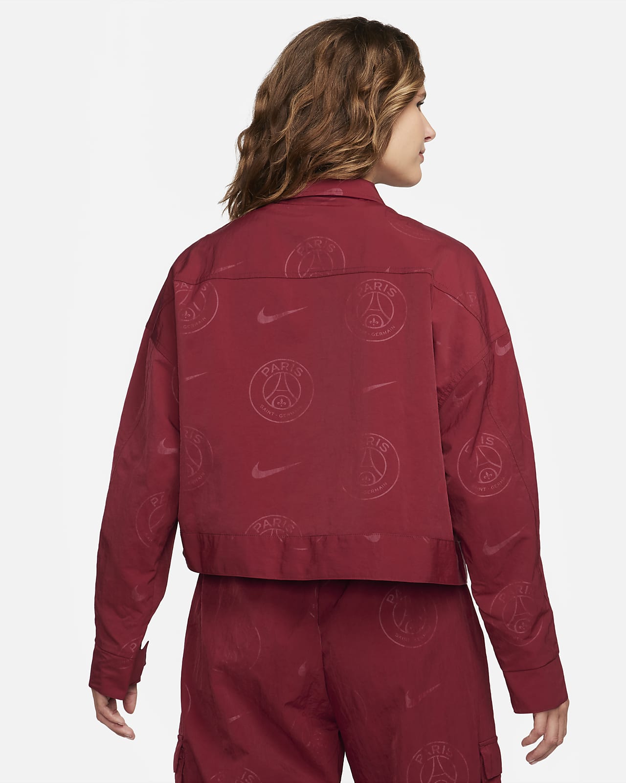 Paris Saint-Germain Essential Women's Nike Woven Graphic Jacket