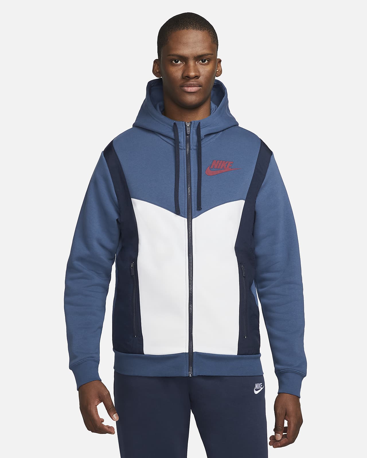 nike hybrid fleece jumper