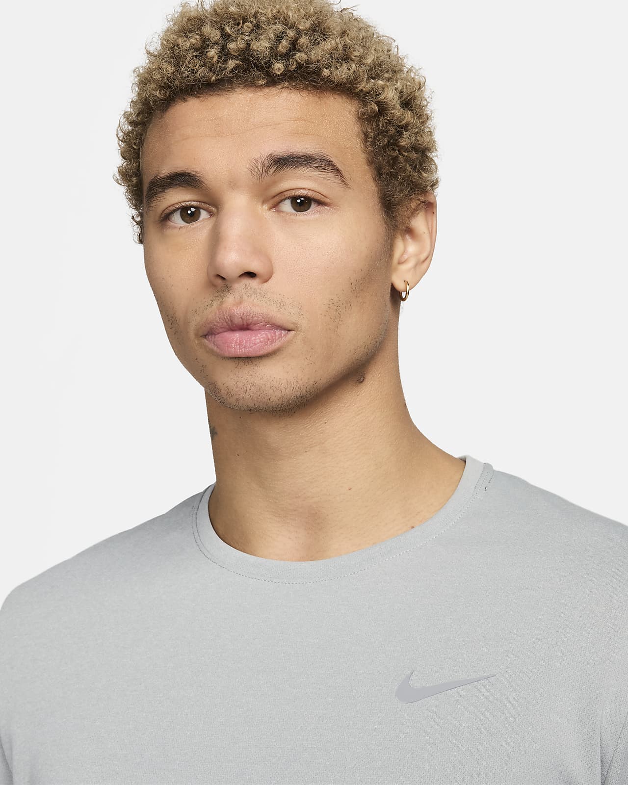Exclusivité : T-shirt de running miler noir homme - Nike