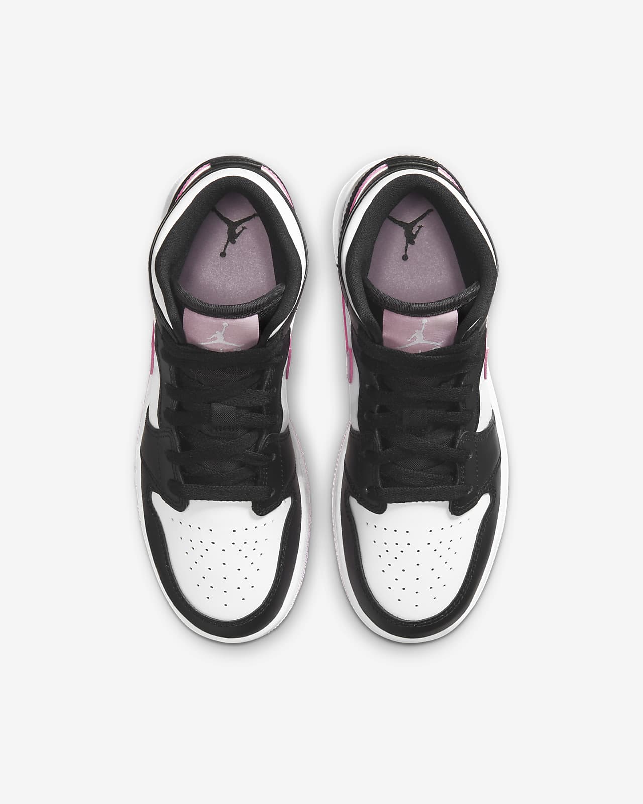 nike air jordan 1 mid pink white