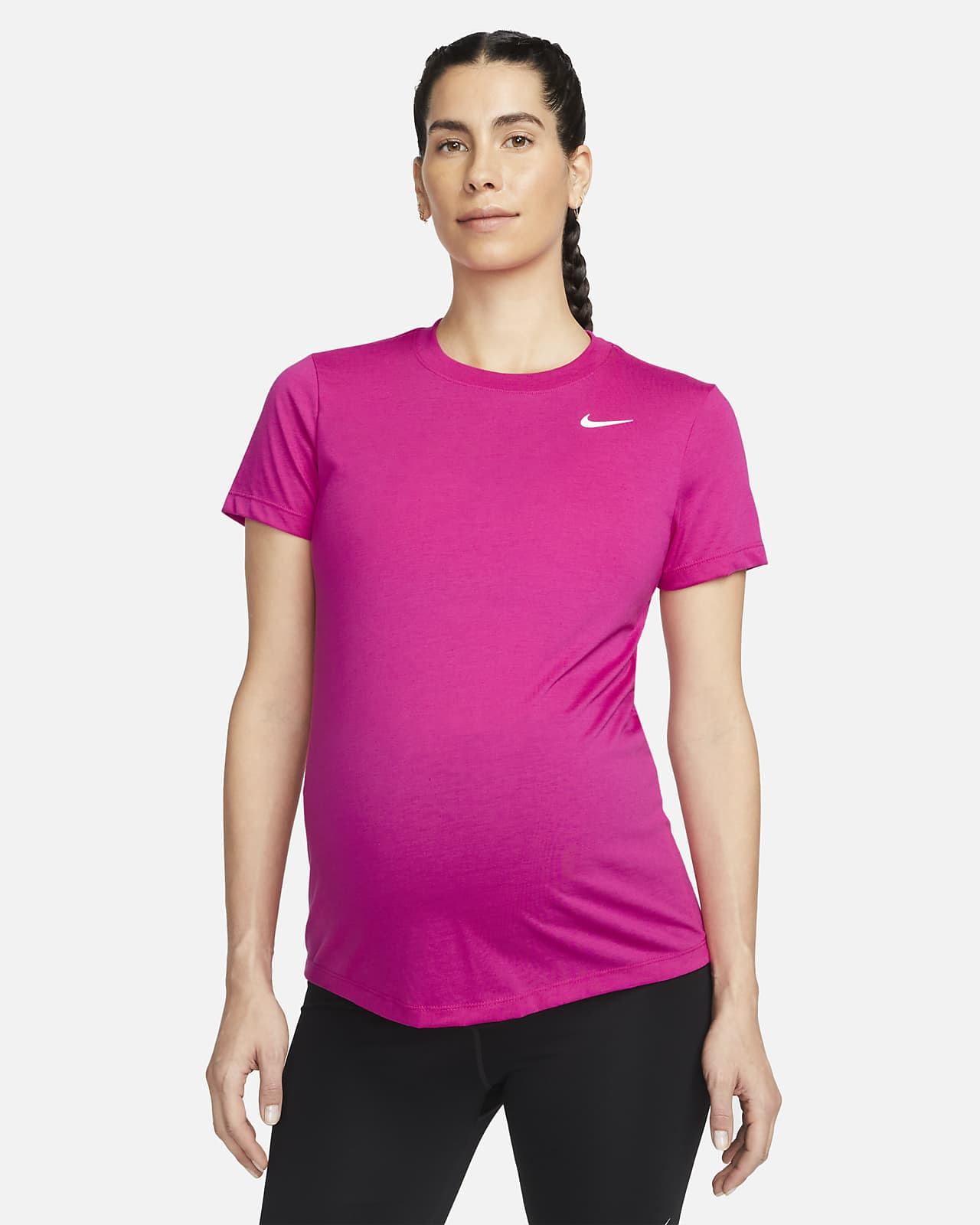 nike dri fit t shirt pink