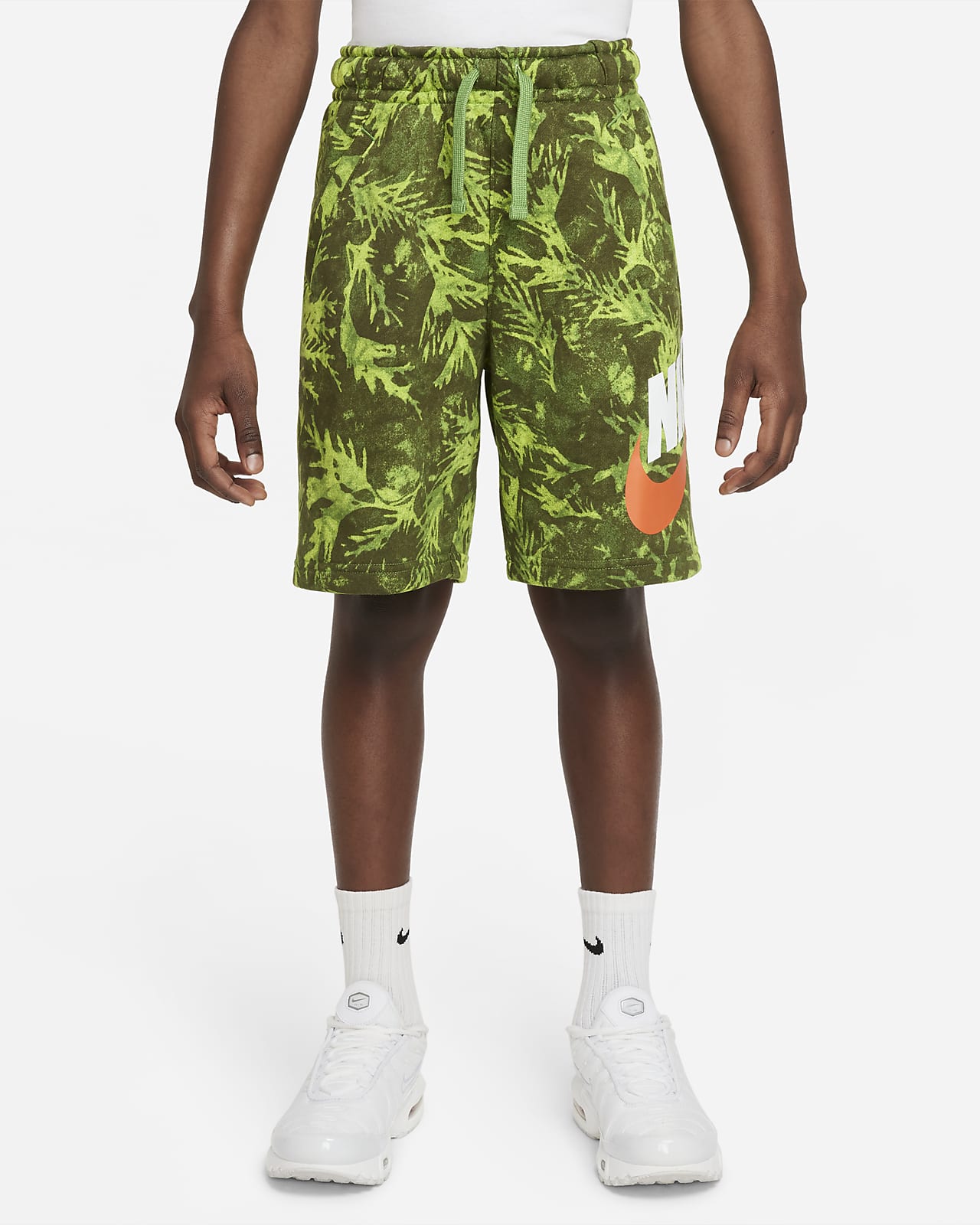 Nike Sportswear Big Kids' (Boys') Printed French Terry Shorts
