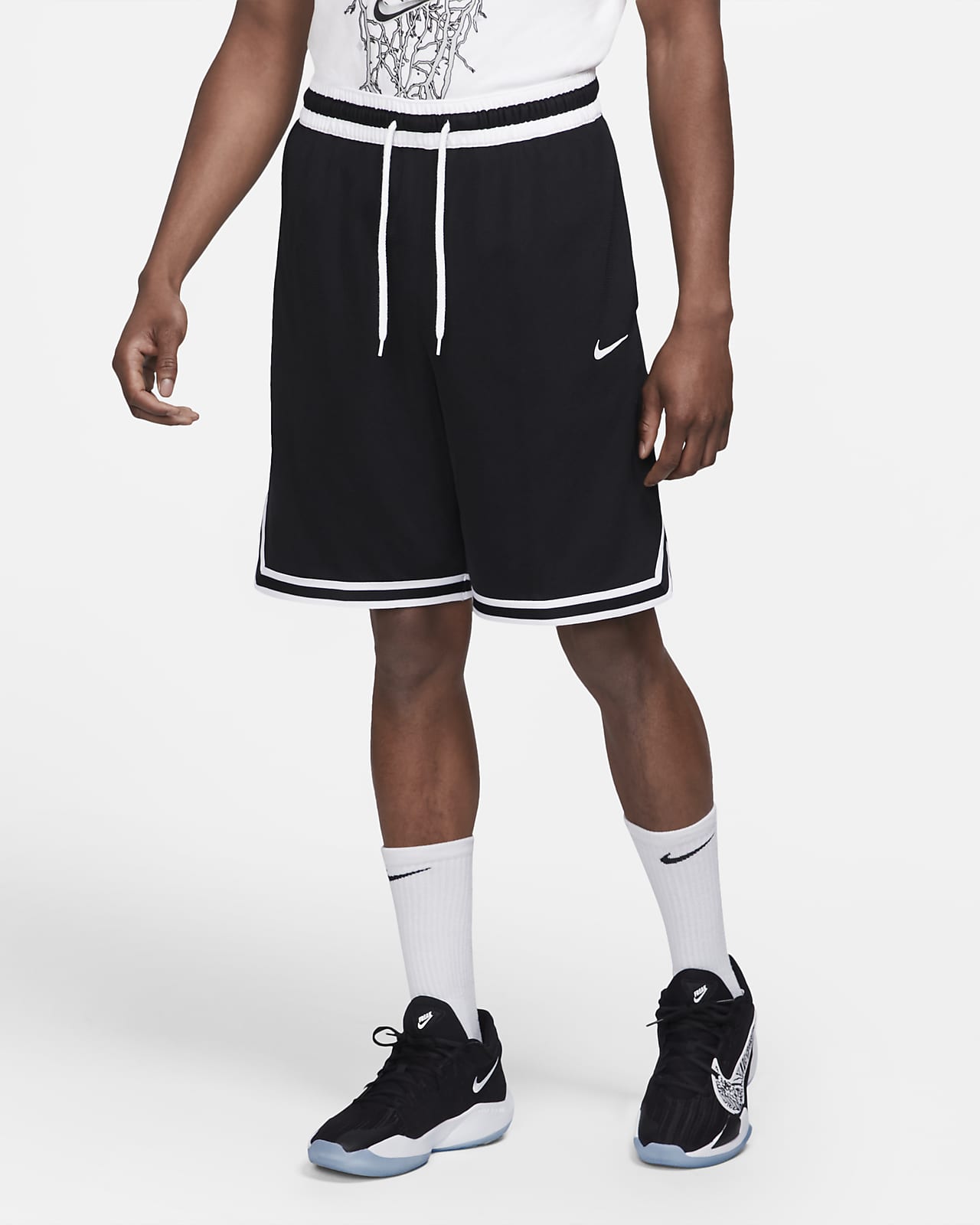 nike men's basketball dna 3.0 camo shorts