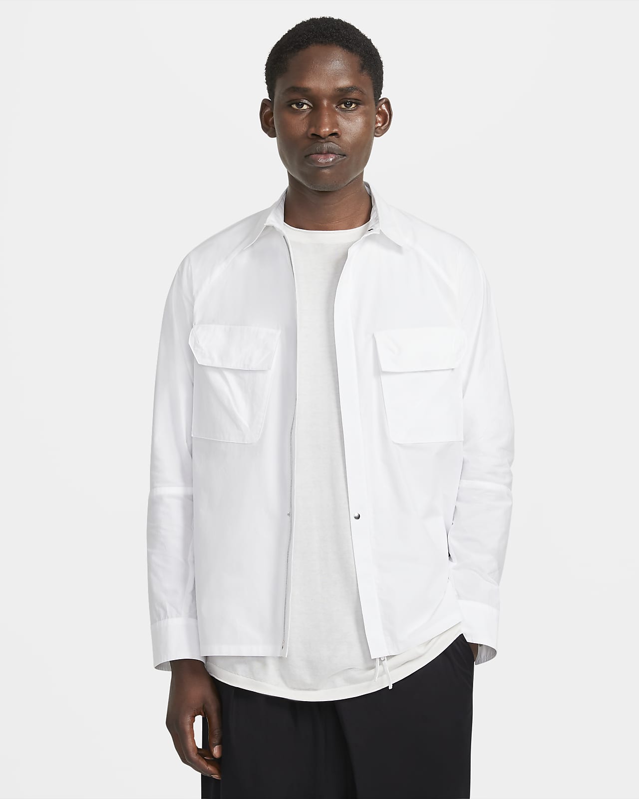 Casaco tipo camisa Nike ESC para homem. Nike PT