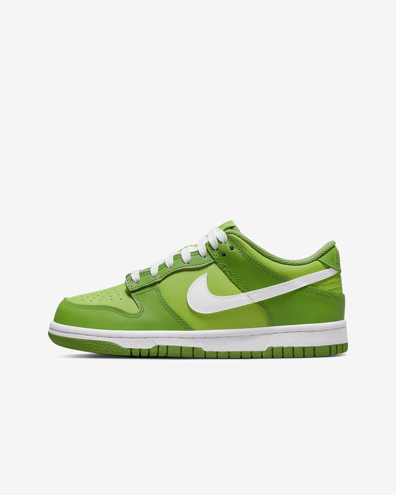 dunk low green nike