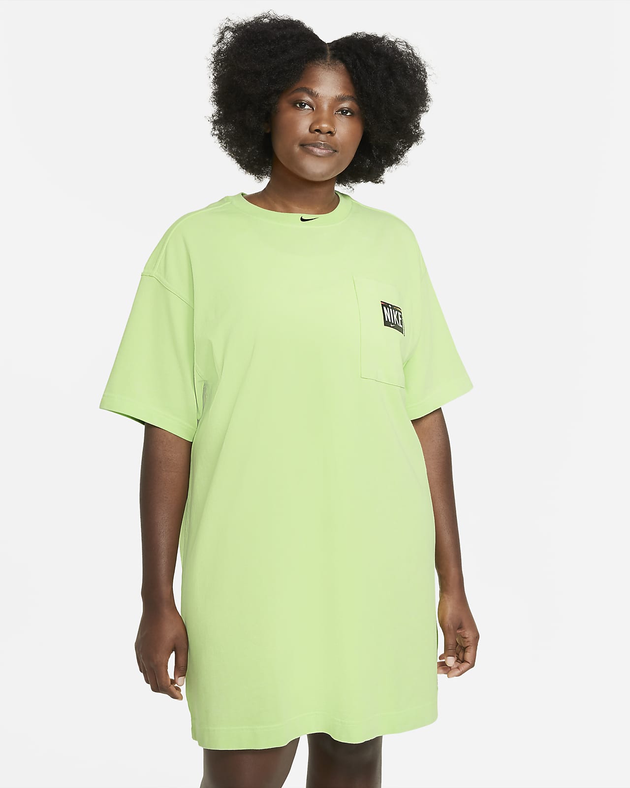 green nike dress