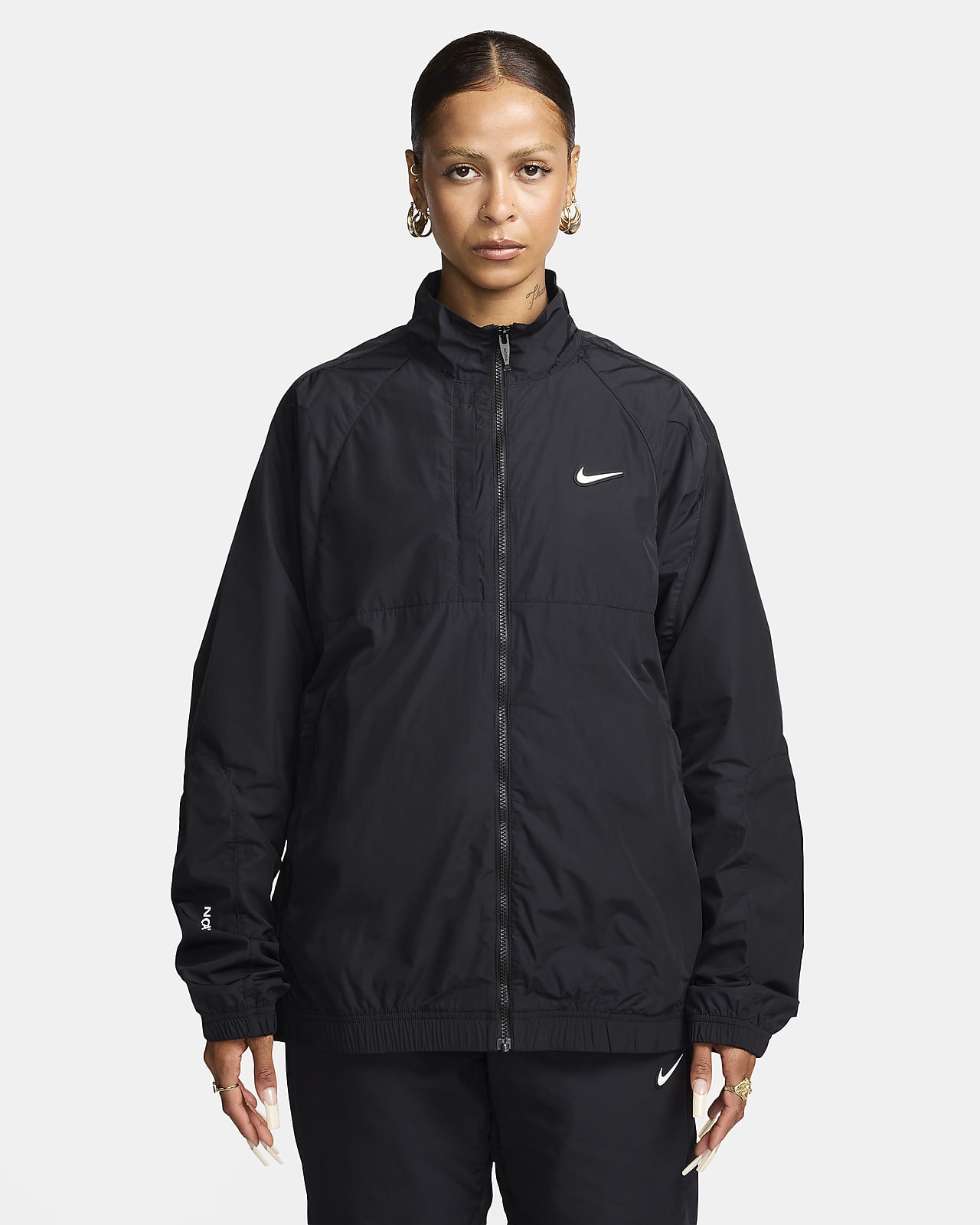 Nike Woven Jacket Preto / Branco - Entrega gratuita