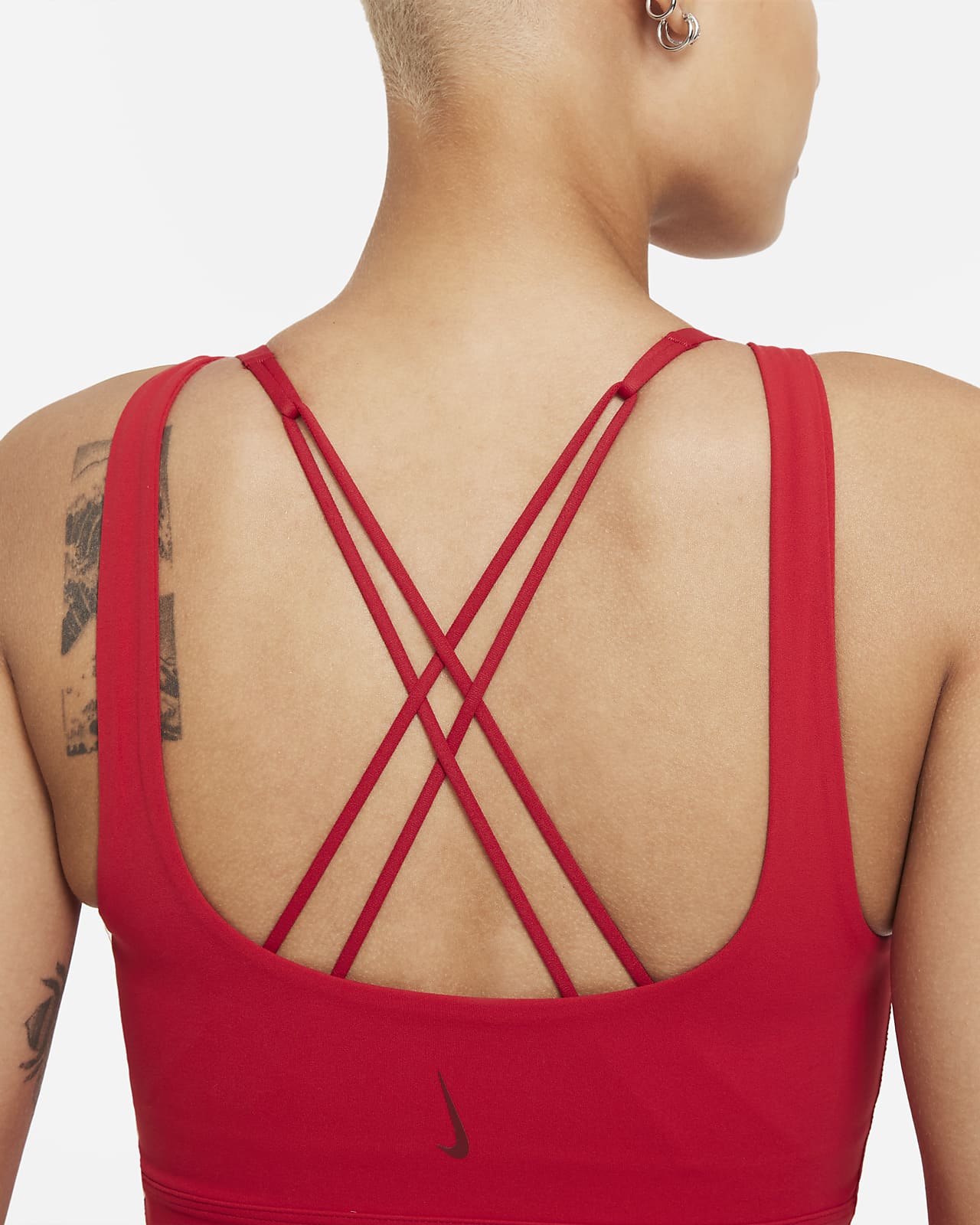 nike backless top