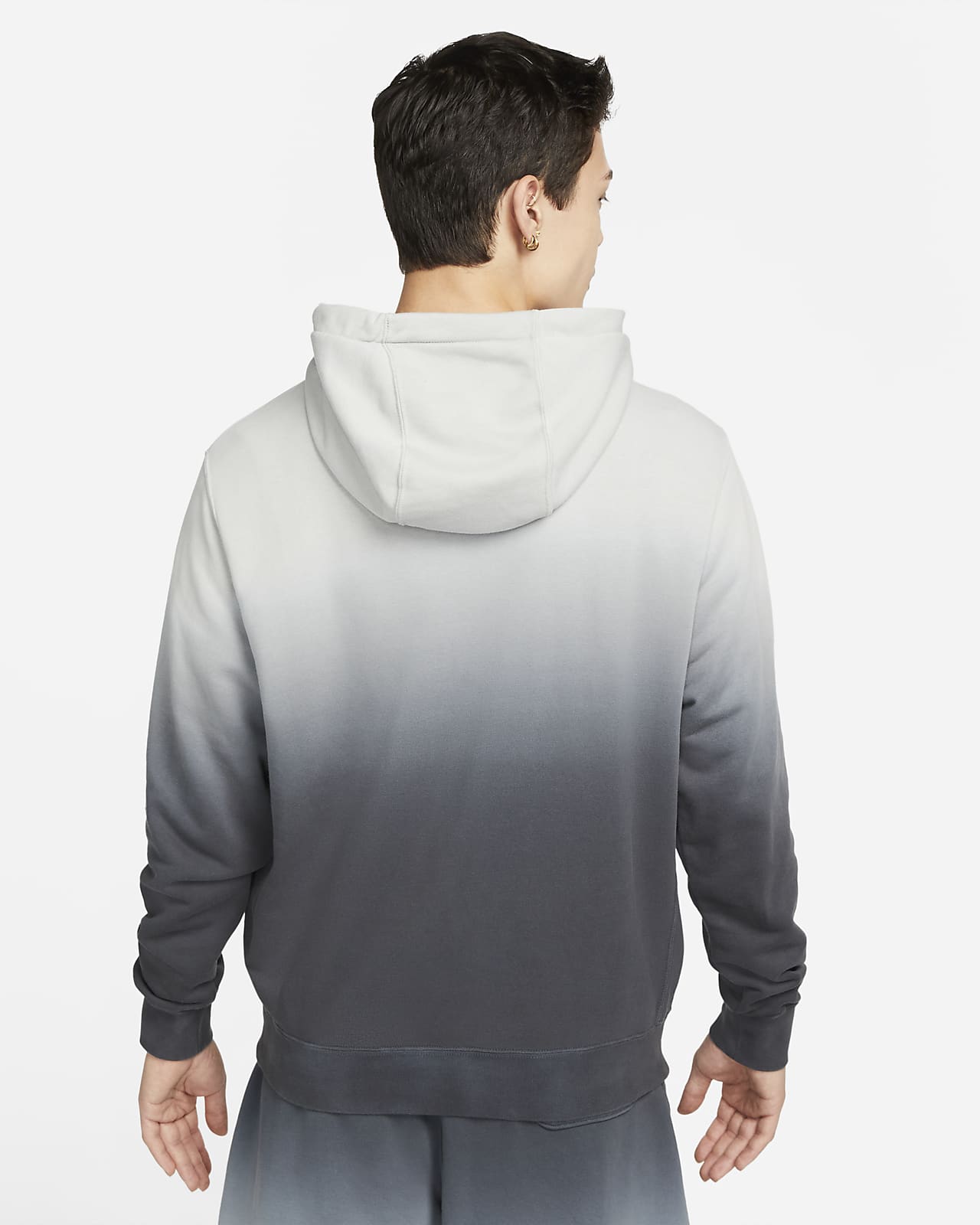 Nike Sportswear Club Fleece+ Men's French Terry Dip-Dyed Pullover ...