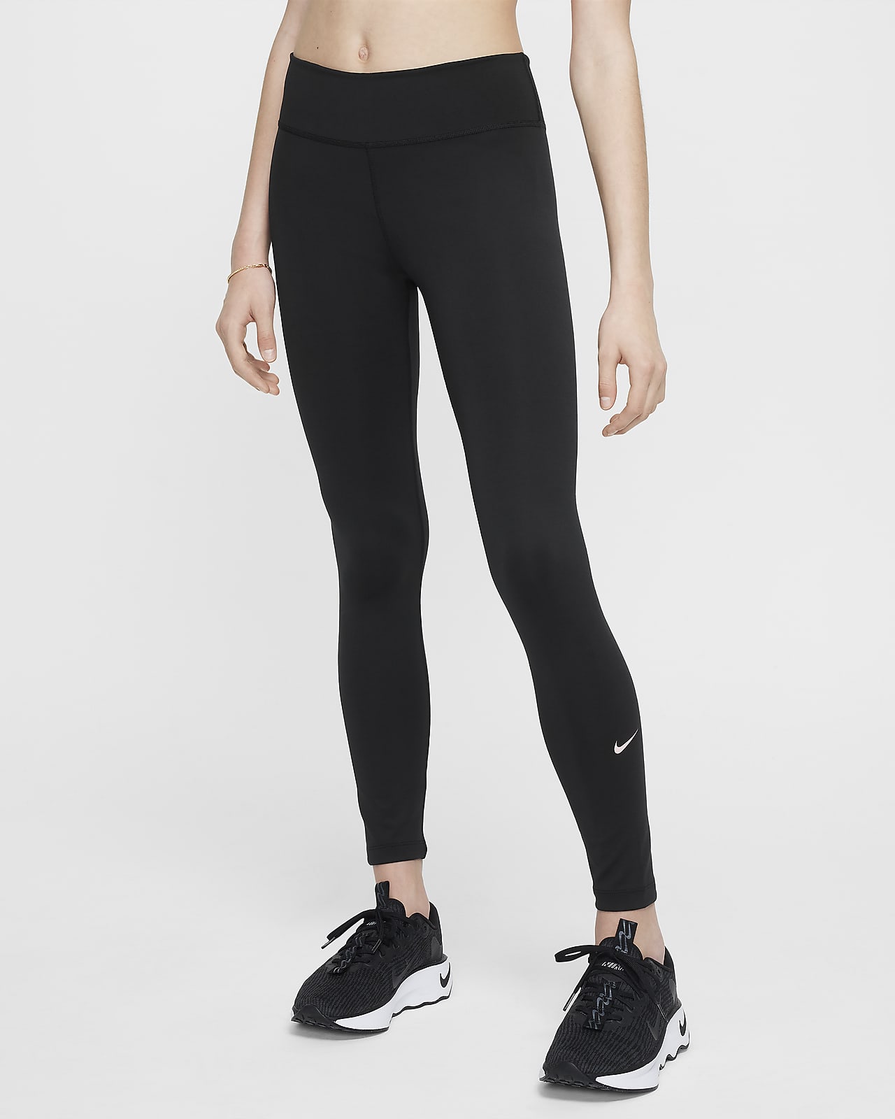 Nike Dri-FIT One leggings til store barn (jente)