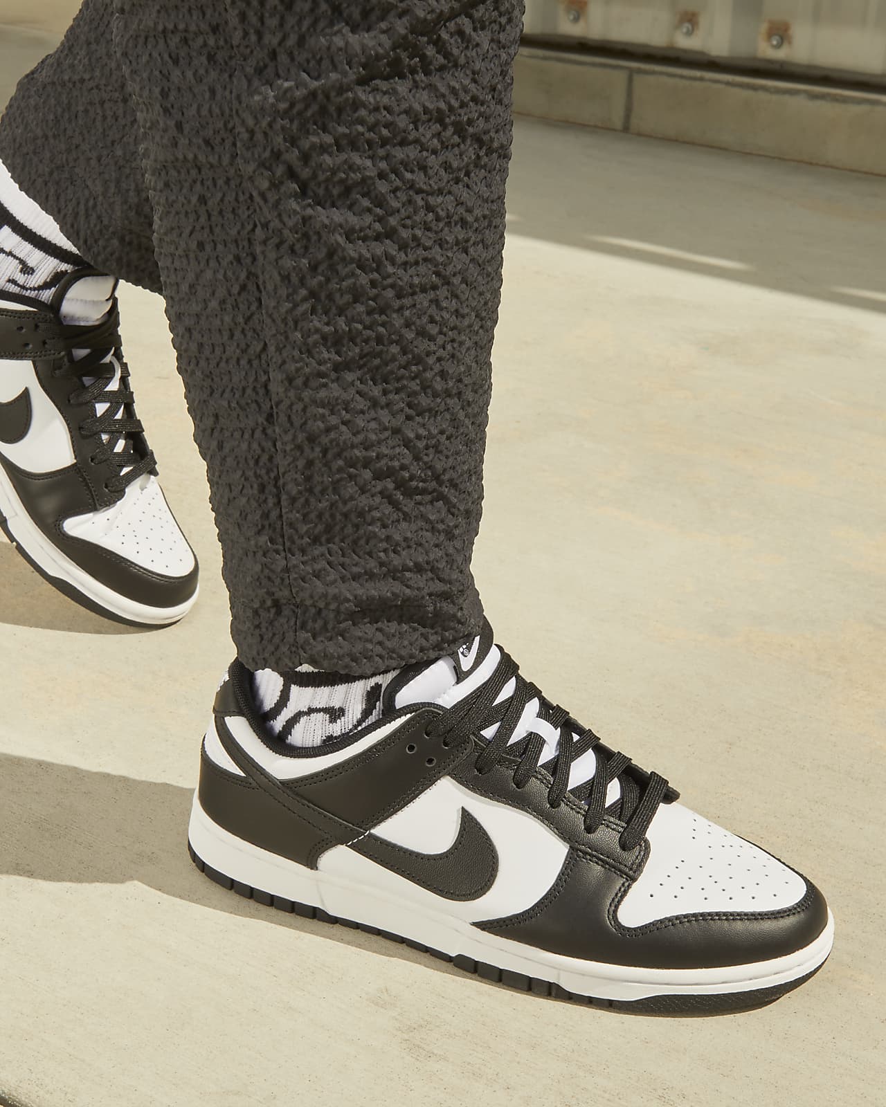Nike SB Dunk Low Pro Panda Pigeon | Size 10.5, Sneaker