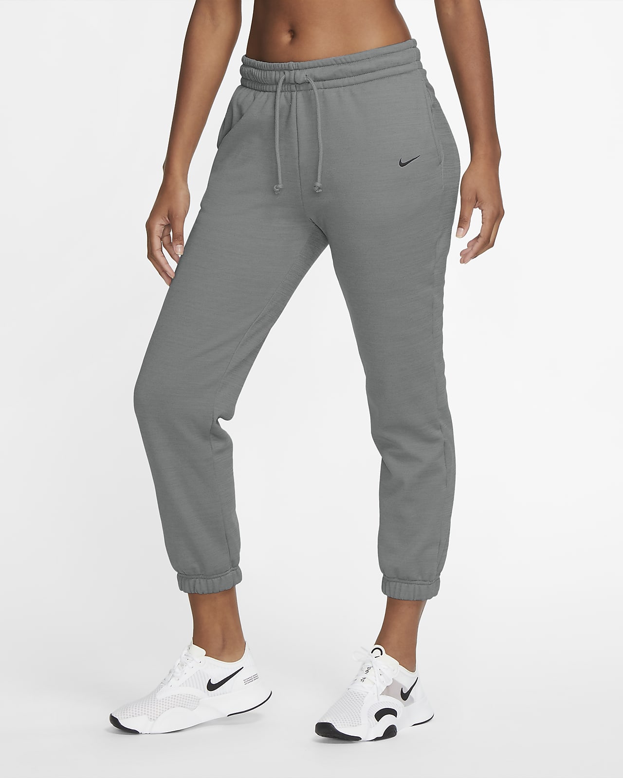 grey nike pants womens