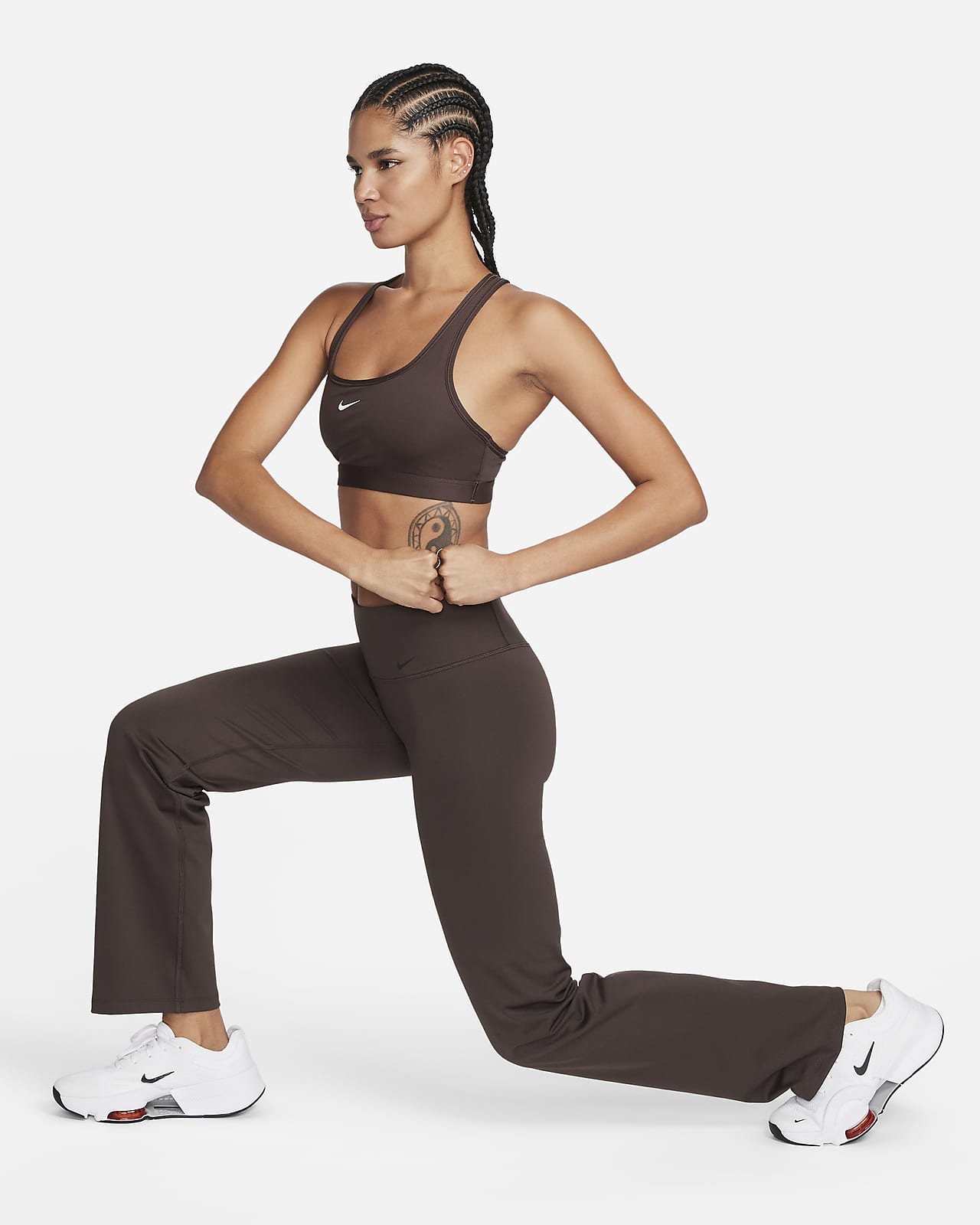 NEW! NIKE [M] Women's Power Victory Training Yoga Leggings AQ2669-010 -Black