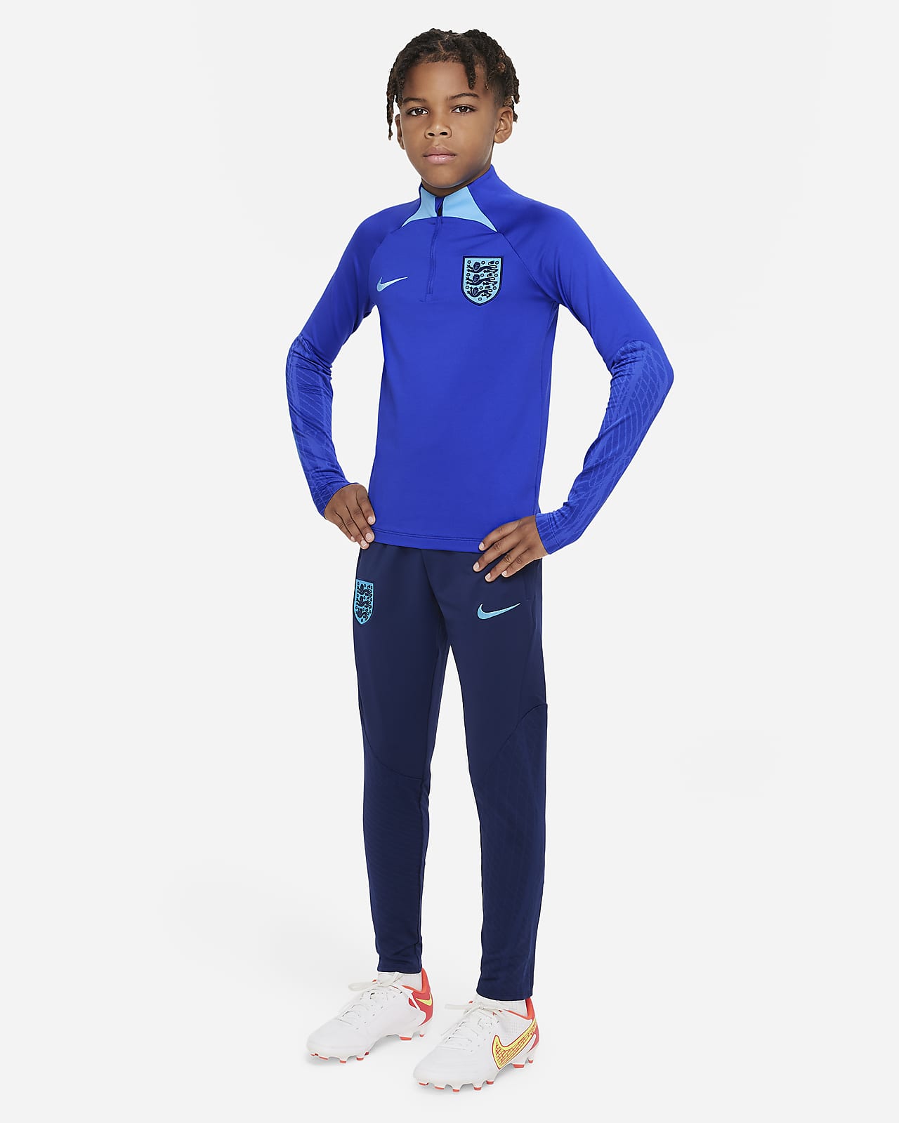 England Strike Big Pants. Kids\' Soccer Dri-FIT Nike Knit