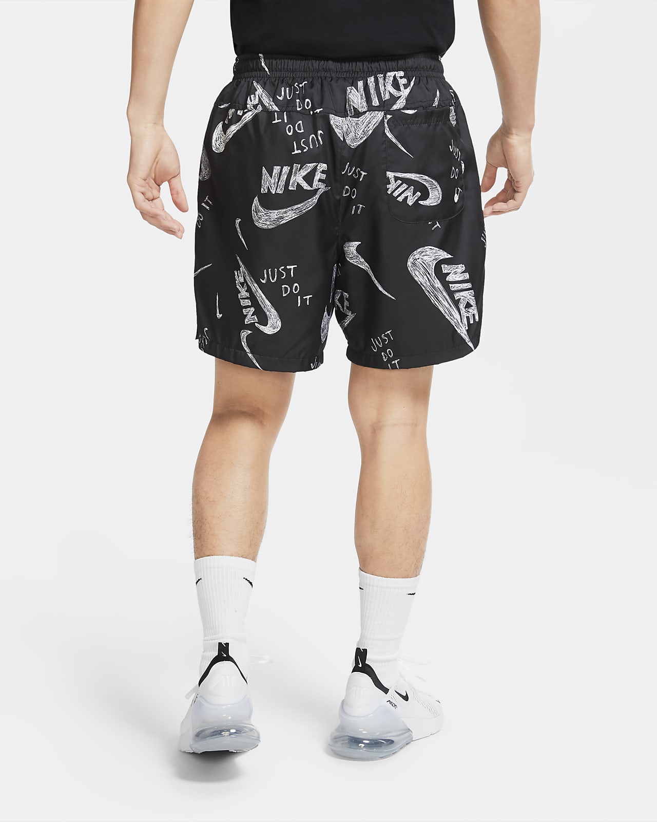 nike sportswear print shorts