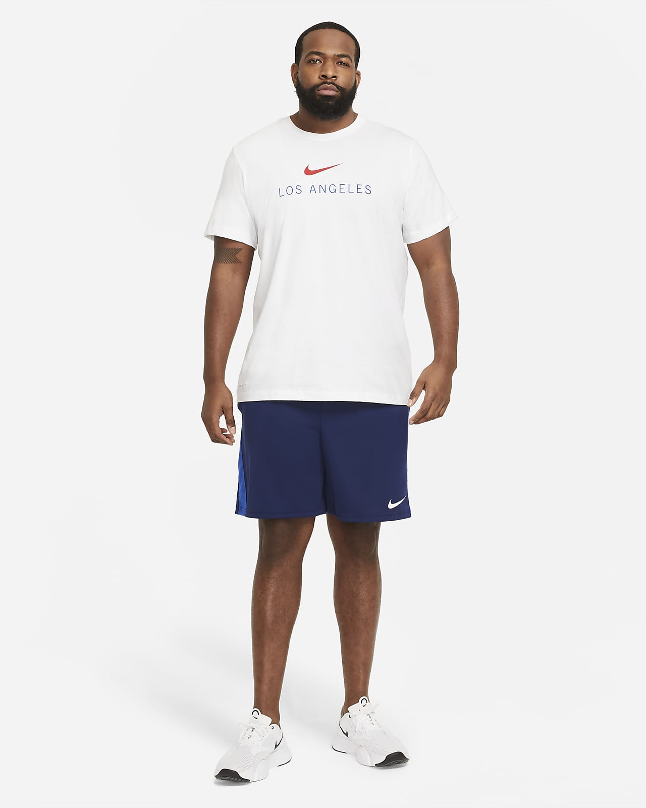 nike dri fit white t shirt