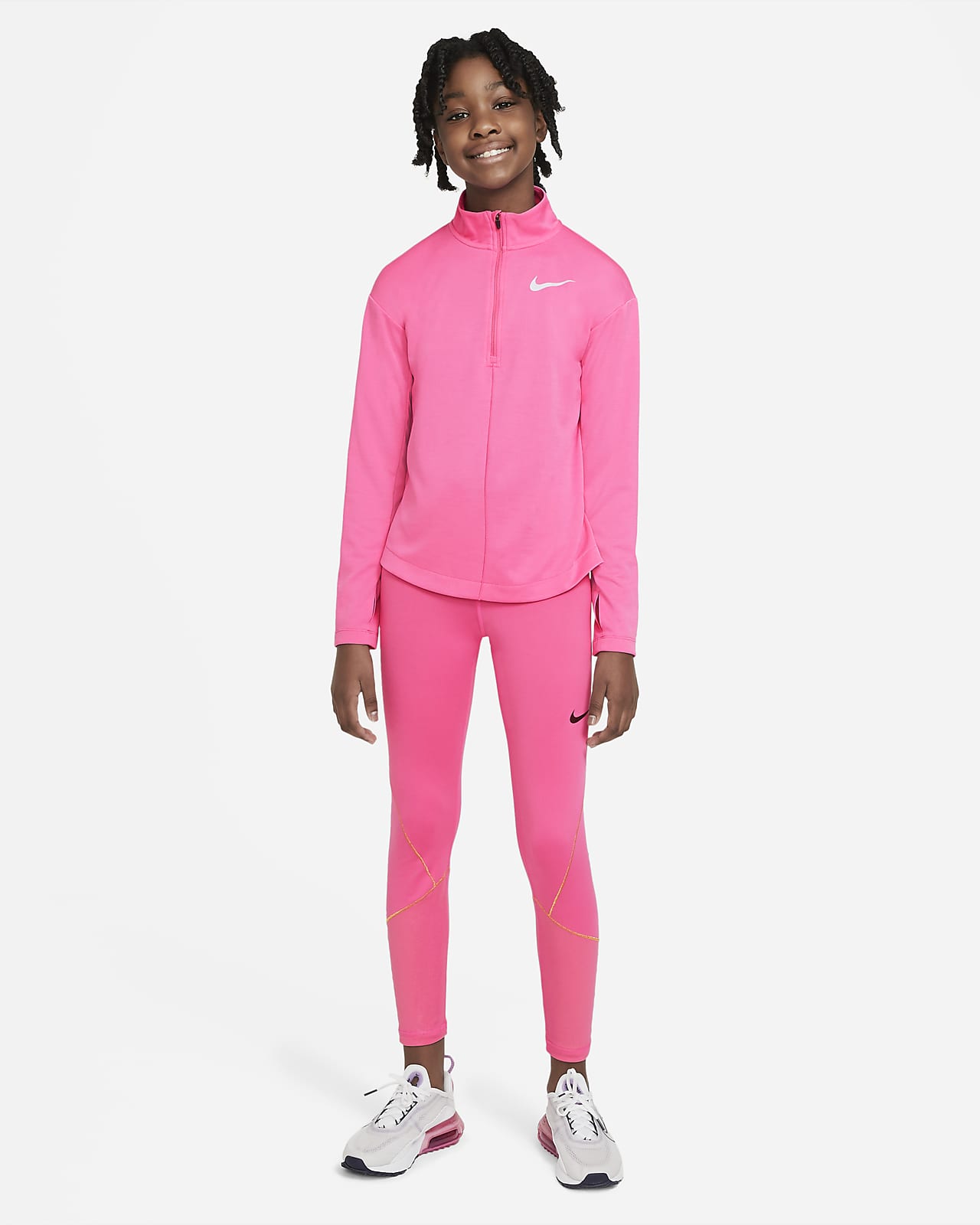 girls nike running top