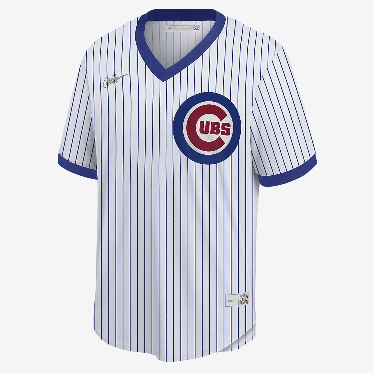 Camiseta de béisbol Cooperstown para hombre MLB (Chicago Cubs (Ernie