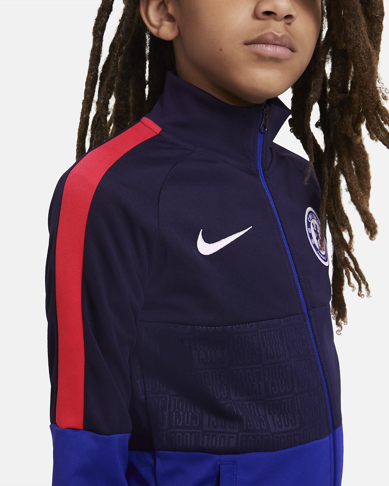 boys chelsea tracksuit
