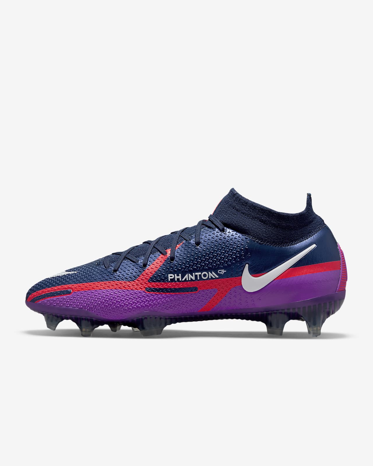 purple football boots nike