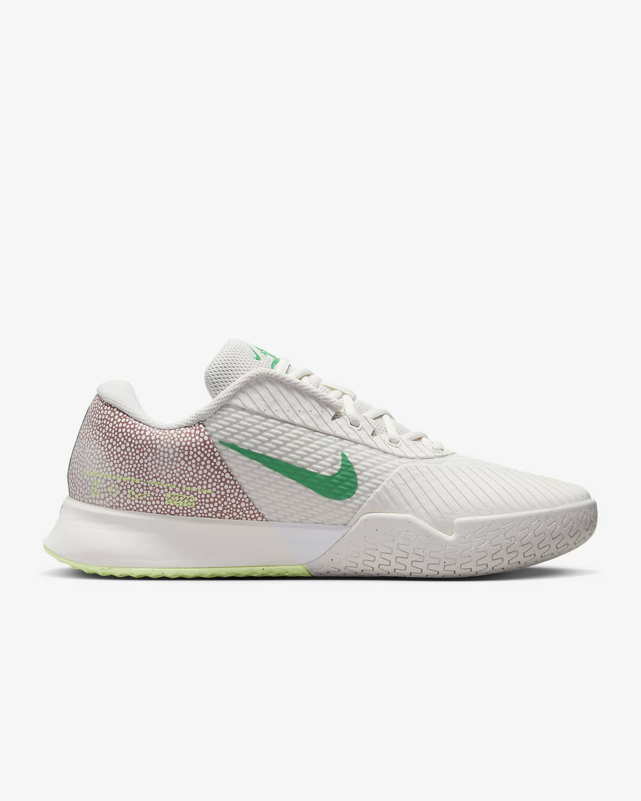 Nike air zoom vapor flyknit men's tennis clearance shoe