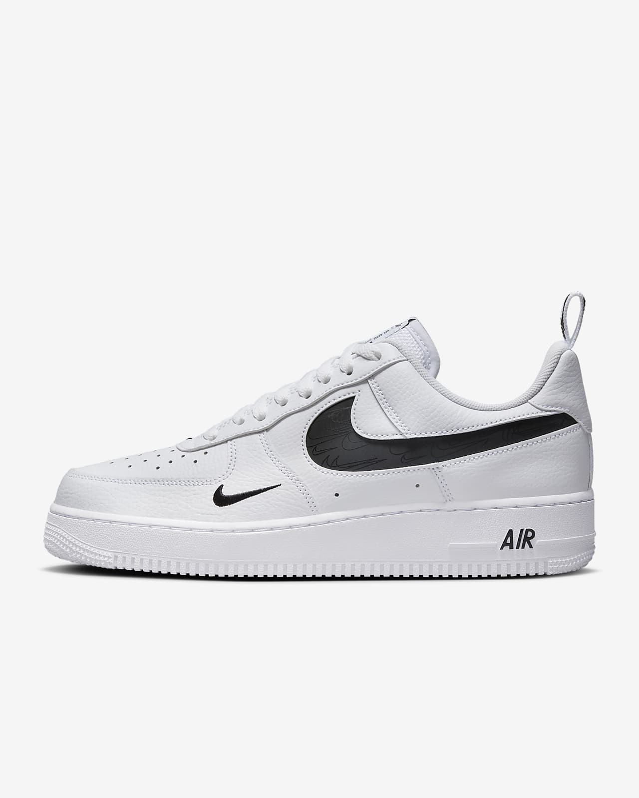 Nike Men's Air Force 1 '07 LV8 Shoes in Black, Size: 9 | Dv2123-001